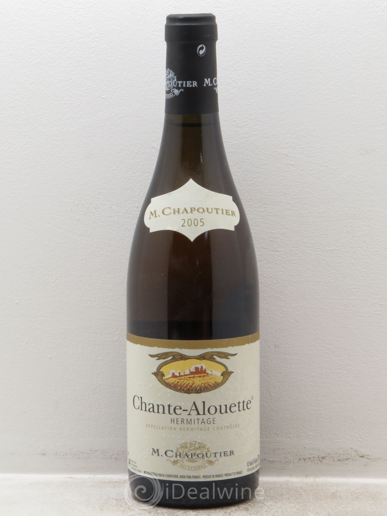 Hermitage Chante Alouette Chapoutier 2005 - Lot de 1 bouteille - 0