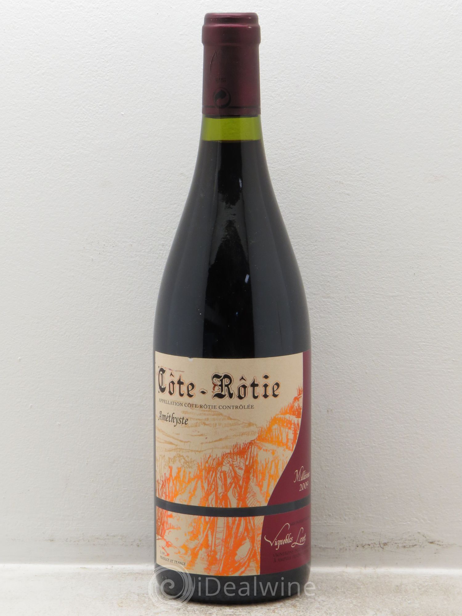 Côte-Rôtie Améthyste Vignobles Levet (sans prix de réserve) 2009 - Lot de 1 bouteille - 0
