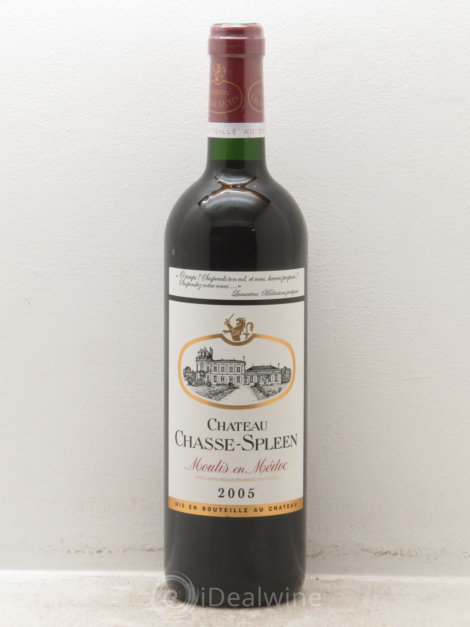 Château Chasse Spleen (sans prix de réserve) 2005 - Lot de 1 bouteille - 0