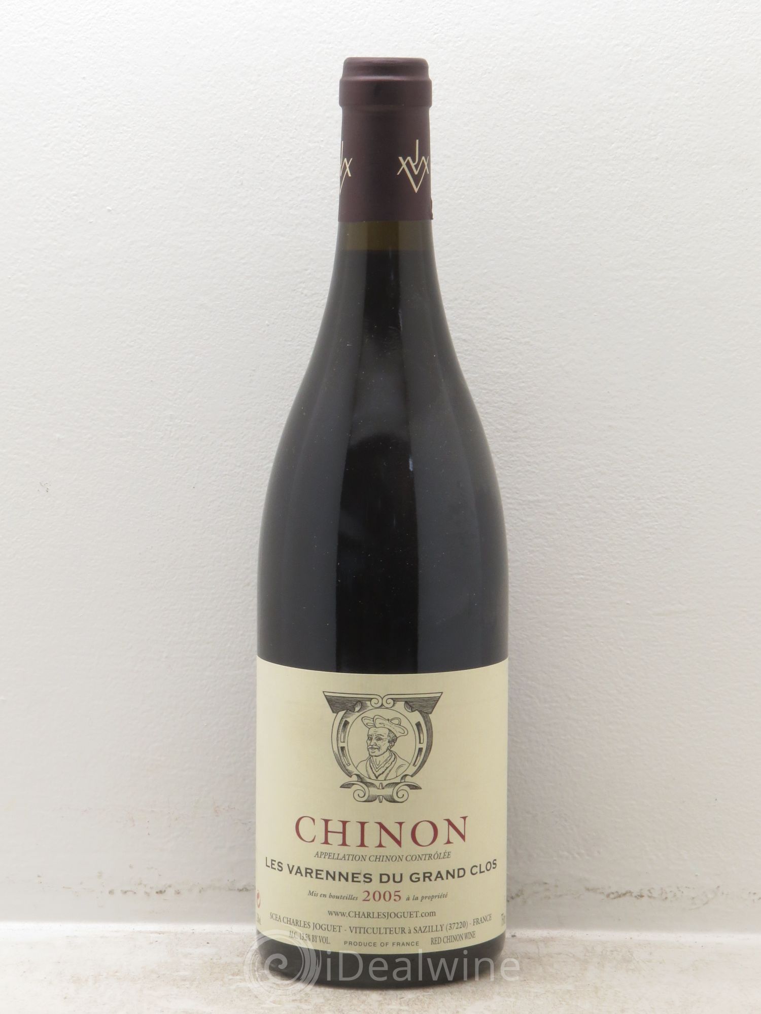 Chinon Les Varennes du Grand Clos Charles Joguet (sans prix de réserve) 2005 - Lot de 1 bouteille - 0
