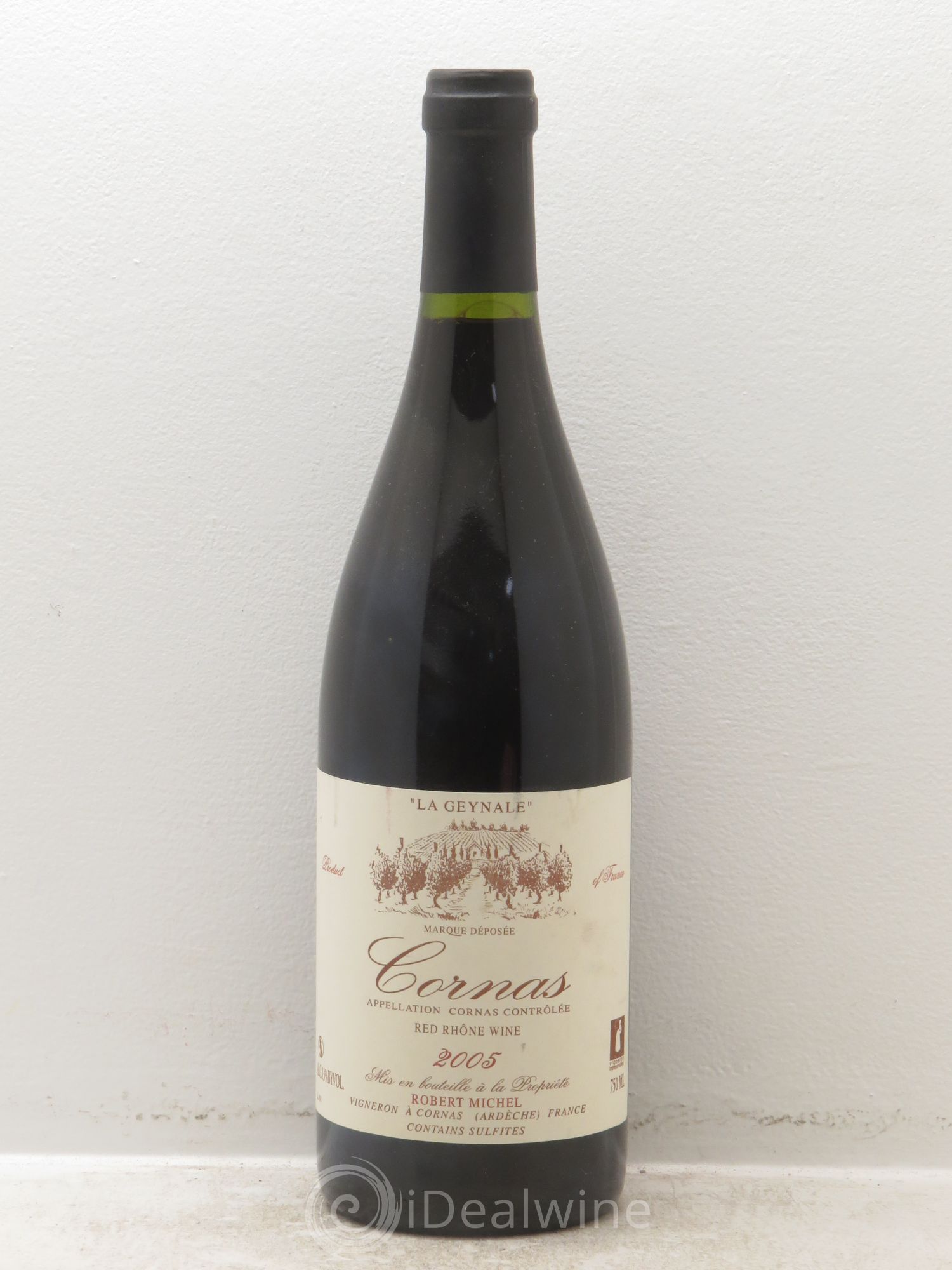 Cornas La Geynale Robert Michel (sans prix de réserve) 2005 - Lot de 1 bouteille - 0