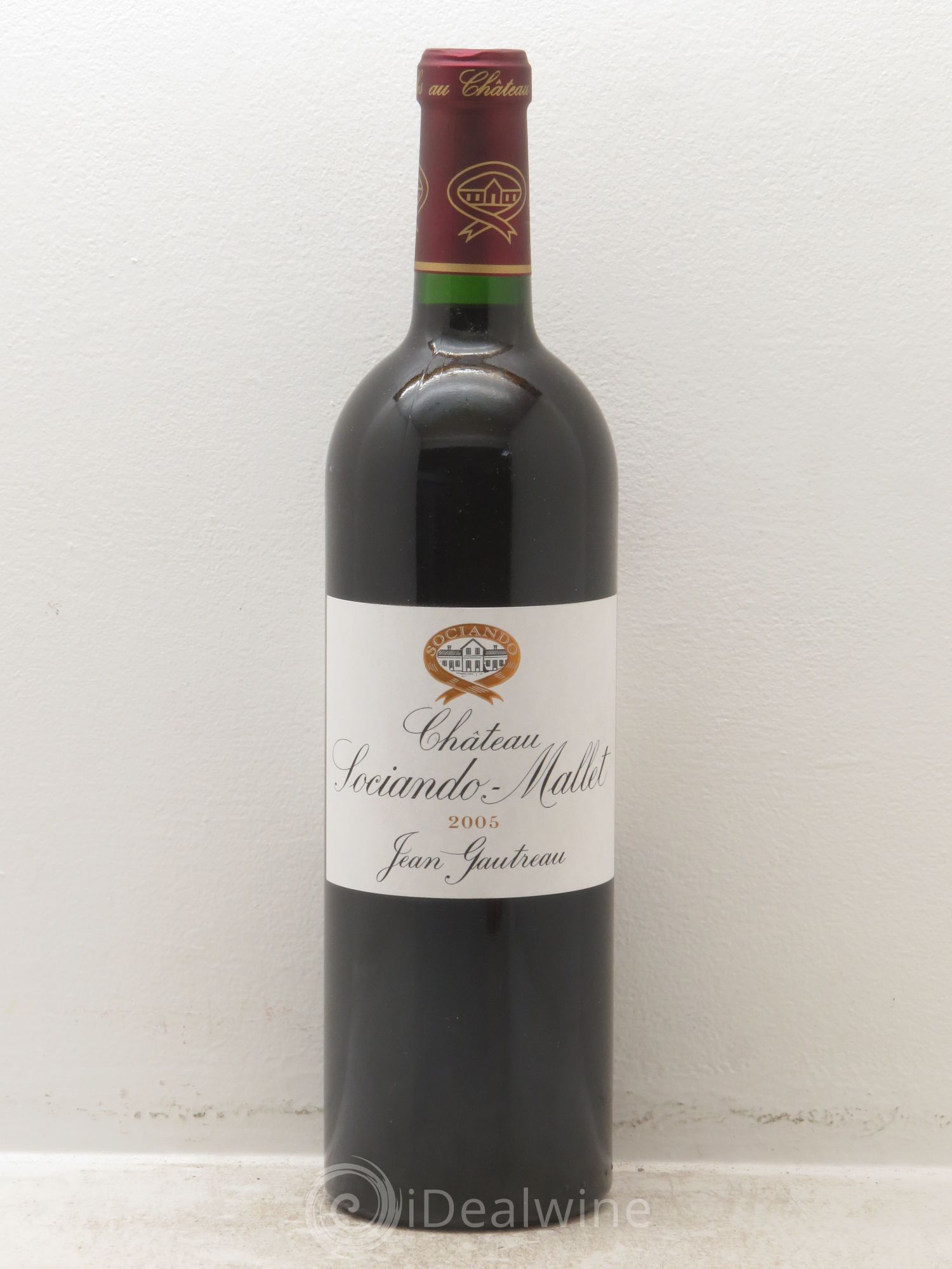 Château Sociando Mallet (sans prix de réserve) 2005 - Lot de 1 bouteille - 0