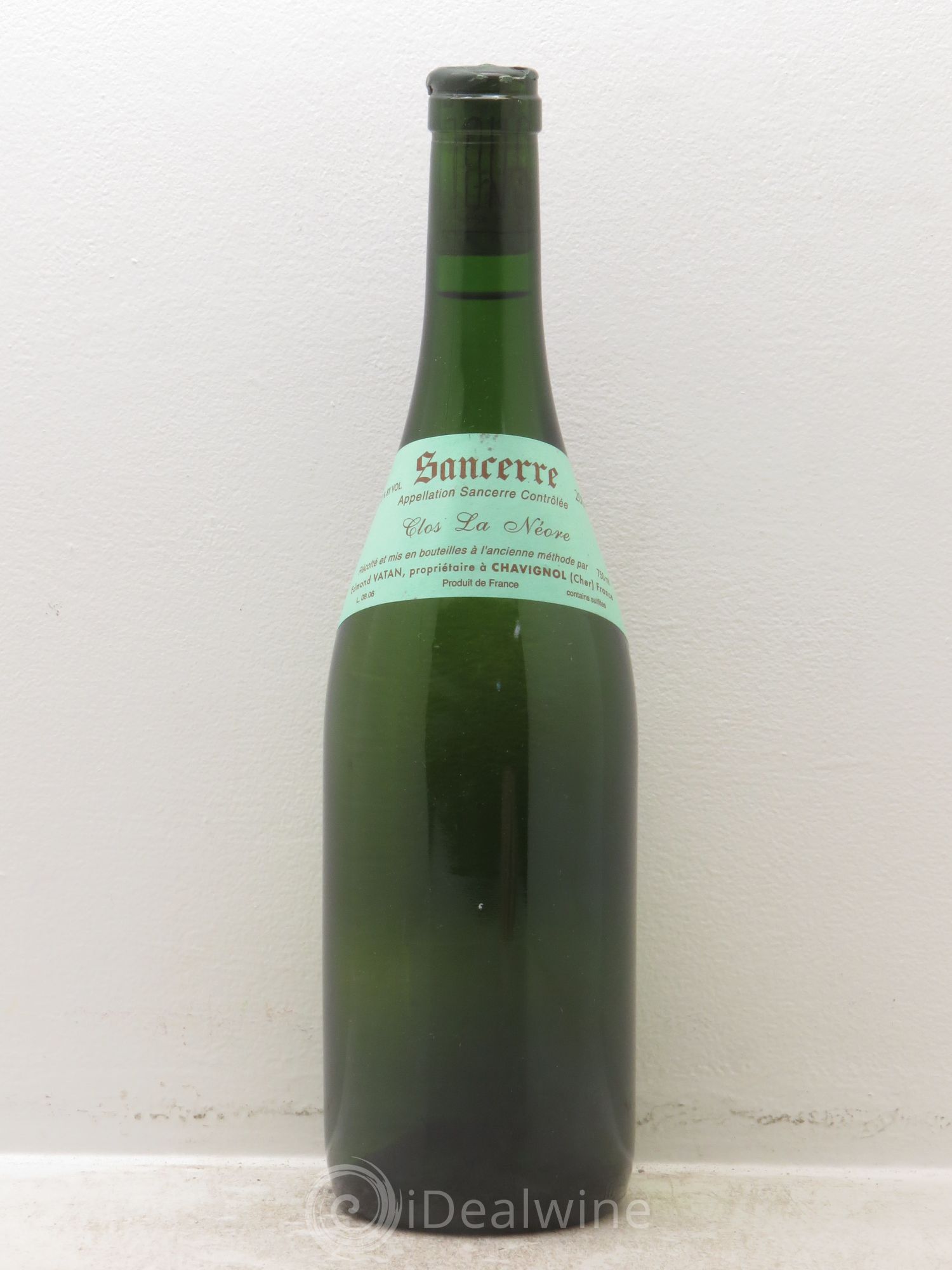 Sancerre Clos la Neore Edmond Vatan (sans prix de réserve) 2007 - Lot de 1 bouteille - 0