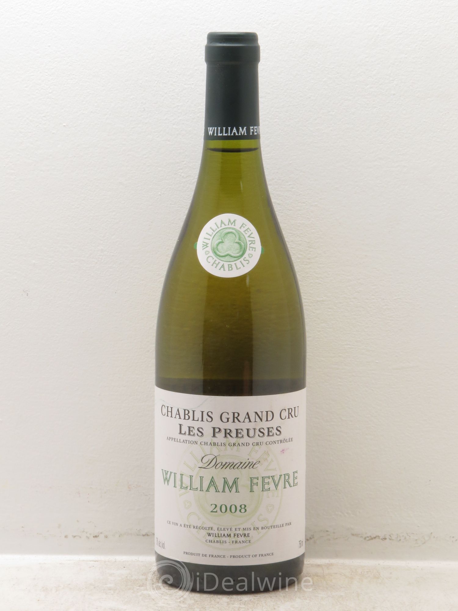 Chablis Grand Cru les Preuses William Fèvre (sans prix de réserve) 2008 - Lot de 1 bouteille - 0