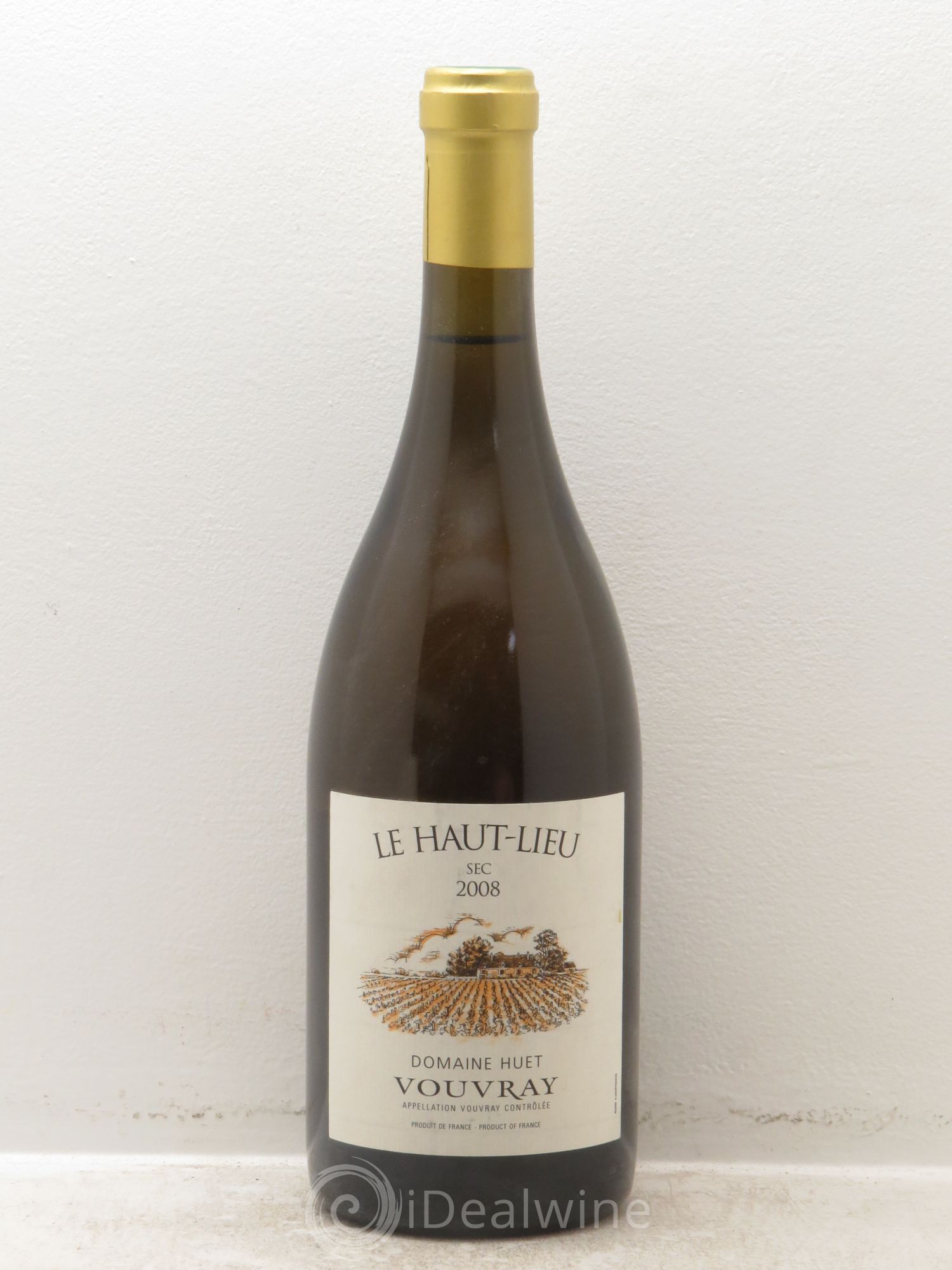 Vouvray Le Haut-Lieu Sec Domaine Huet (sans prix de réserve) 2008 - Lot de 1 bouteille - 0