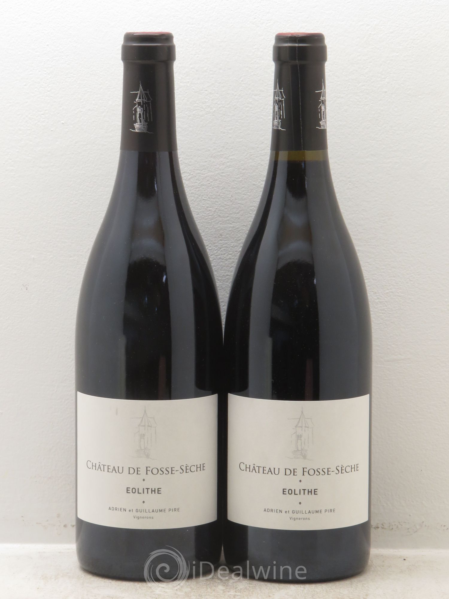 Saumur Eolithe Château de Fosse-Sèche (sans prix de réserve) 2012 - Lot de 2 bouteilles - 0