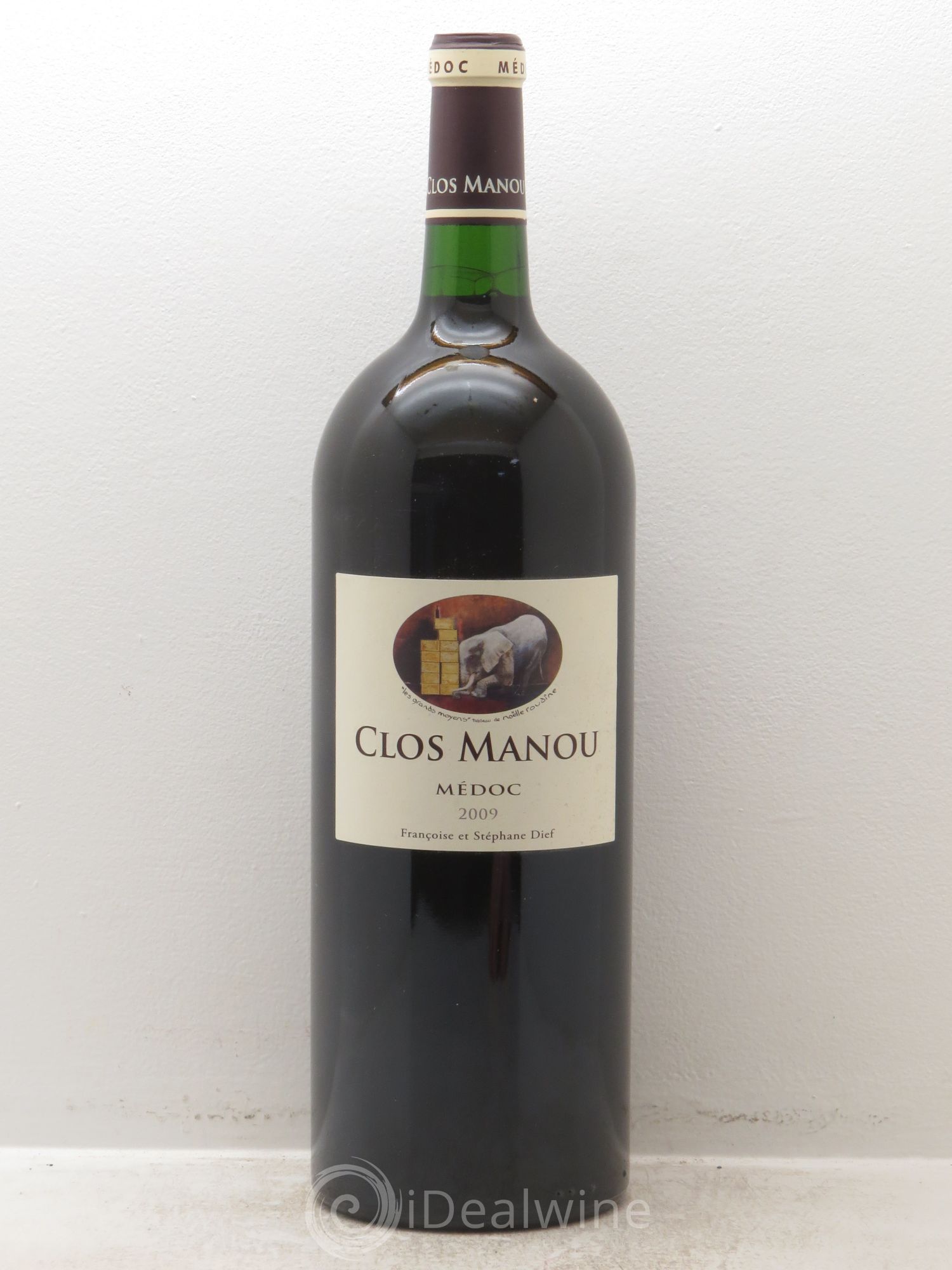 Clos Manou (sans prix de réserve) 2009 - Lot de 1 magnum - 0