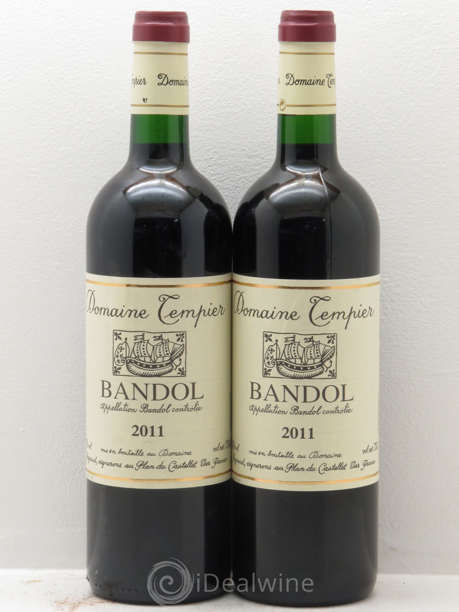 Bandol Domaine Tempier Famille Peyraud (sans prix de réserve) 2011 - Lot de 2 bouteilles - 0