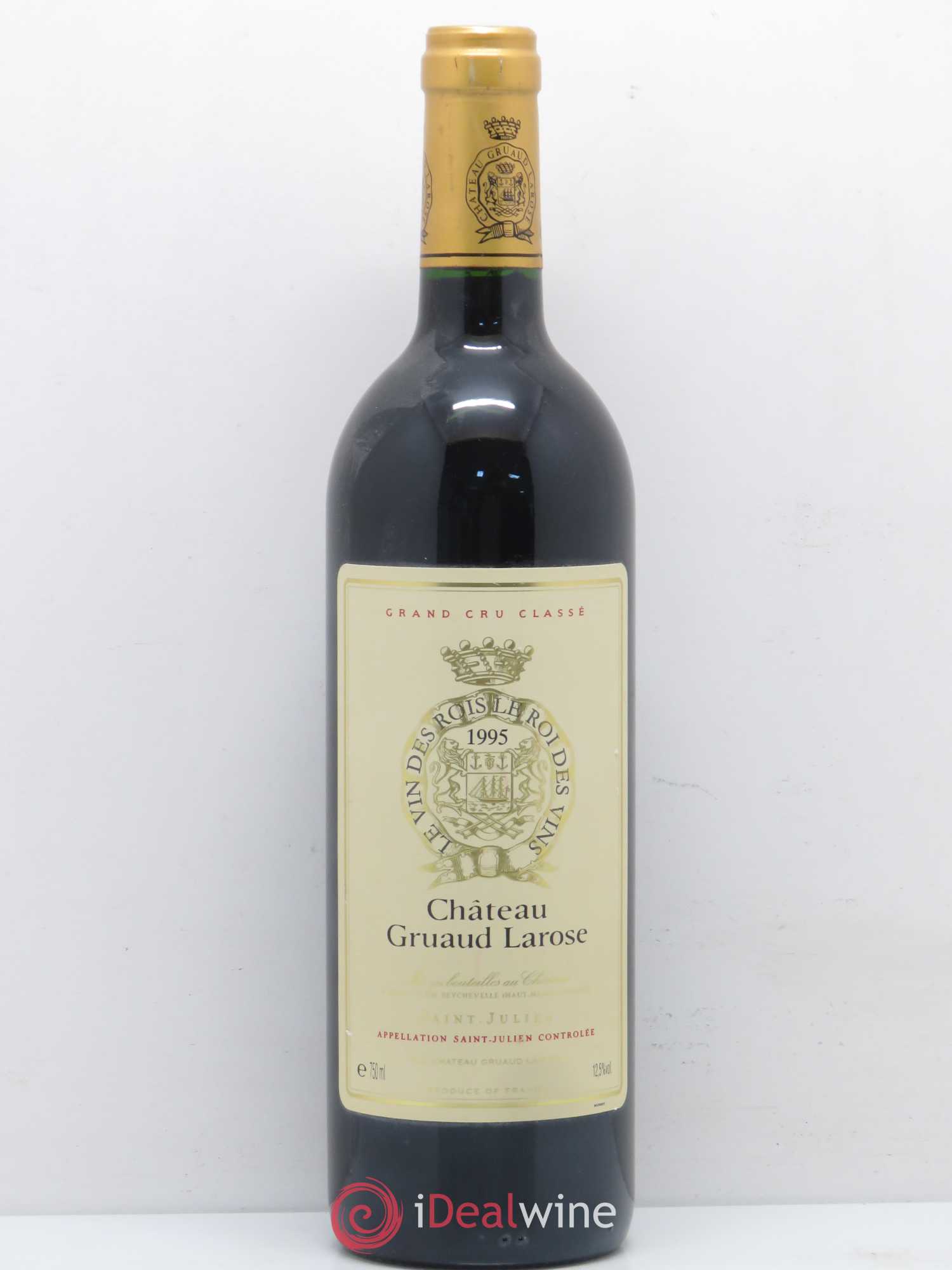 Château Gruaud Larose 2ème Grand Cru Classé (sans prix de réserve) 1995 - Lot de 1 bouteille - 0