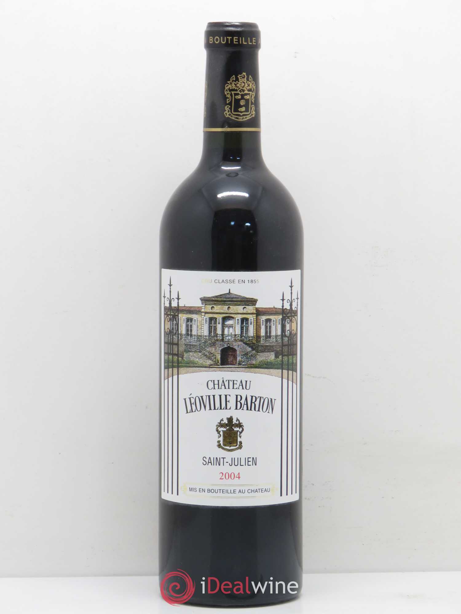Château Léoville Barton 2ème Grand Cru Classé 2004 - Lot de 1 bouteille - 0