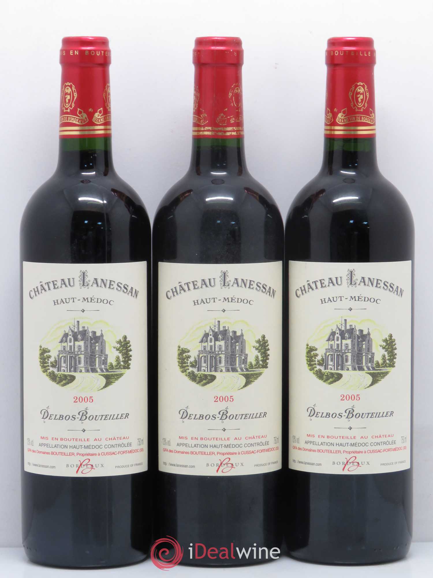 Château Lanessan Cru Bourgeois (sans prix de réserve) 2005 - Lot de 6 bouteilles - 2