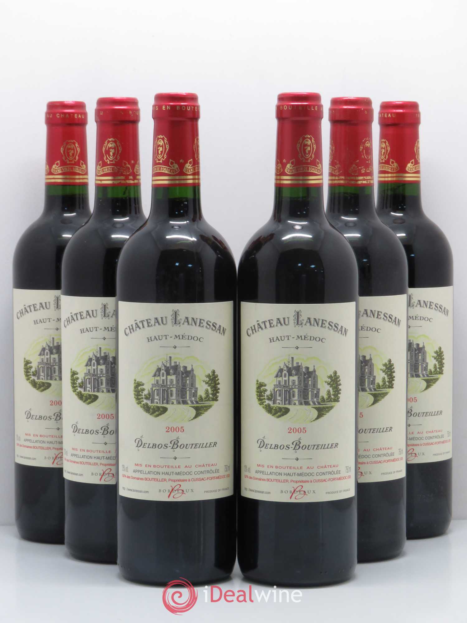 Château Lanessan Cru Bourgeois (sans prix de réserve) 2005 - Lot de 6 bouteilles - 0