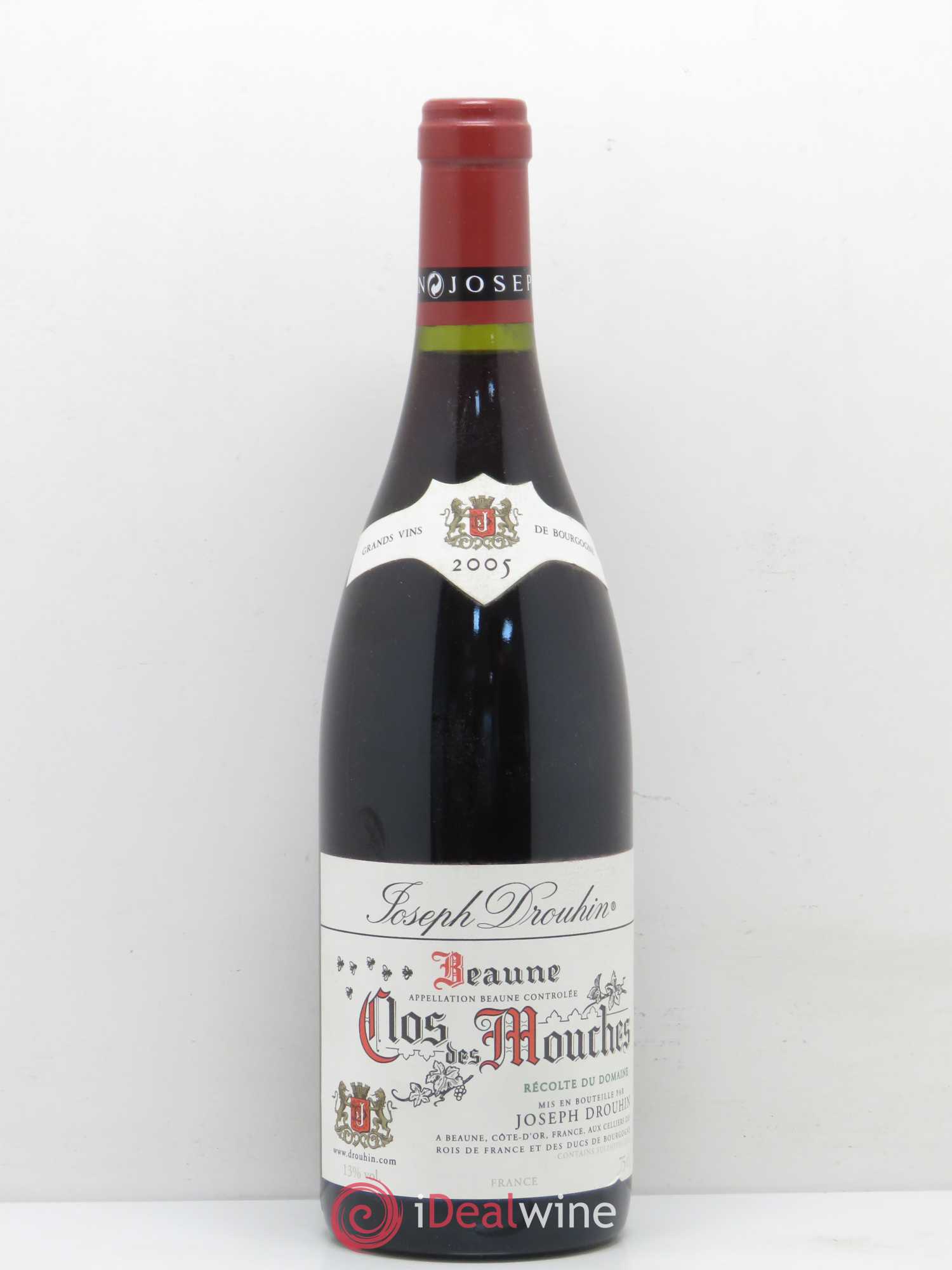 Beaune 1er Cru Clos des Mouches Joseph Drouhin 2005 - Lot de 1 bouteille - 0