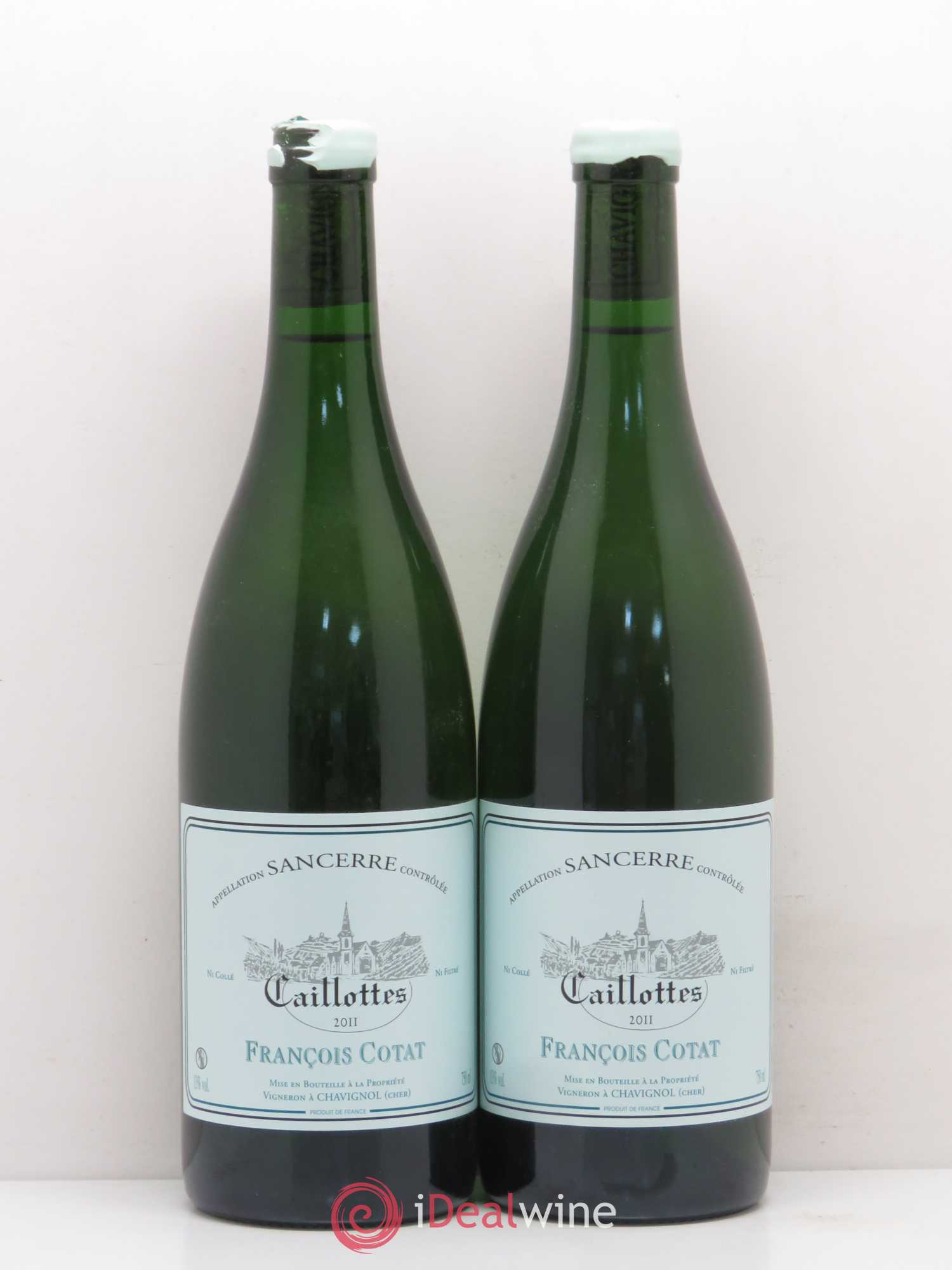 Sancerre Les Caillottes François Cotat 2011 - Lot de 2 bouteilles - 0