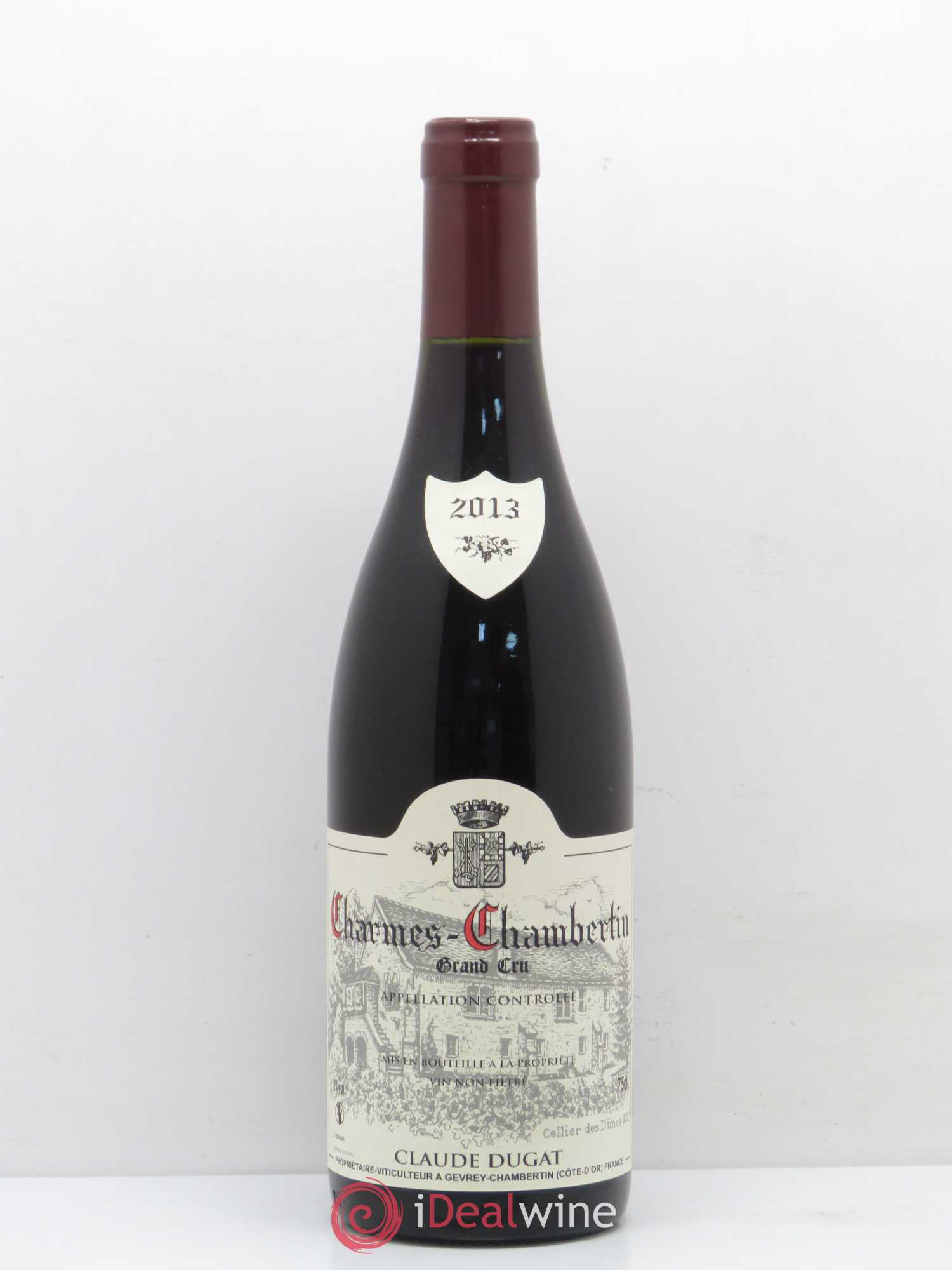 Charmes-Chambertin Grand Cru Claude Dugat 2013 - Lot de 1 bouteille - 0