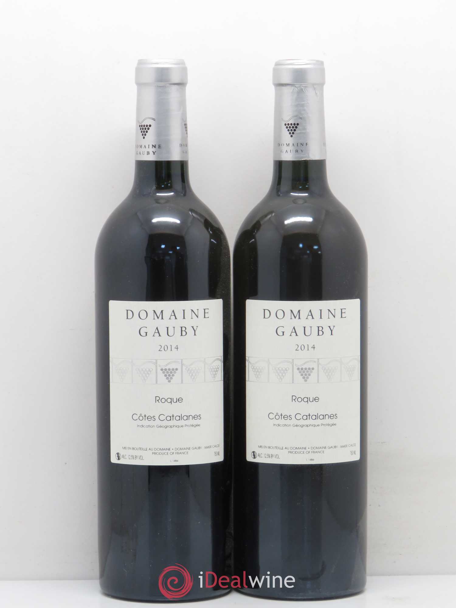 Divers IGP Côtes Catalanes Roque Domaine Gauby (sans prix de réserve) 2014 - Posten von 2 Flaschen - 0