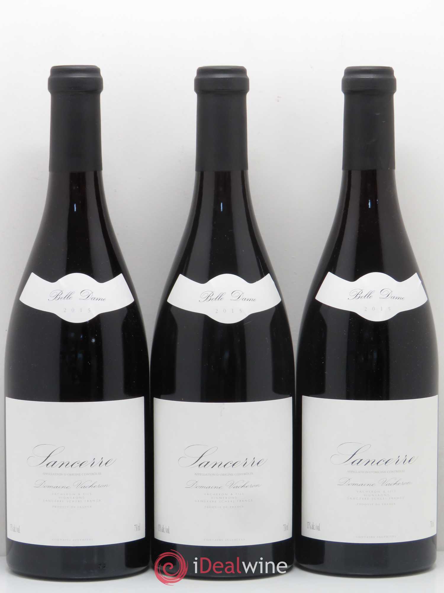 Sancerre Belle-Dame Domaine Vacheron et Fils 2015 - Lot de 3 bouteilles - 0