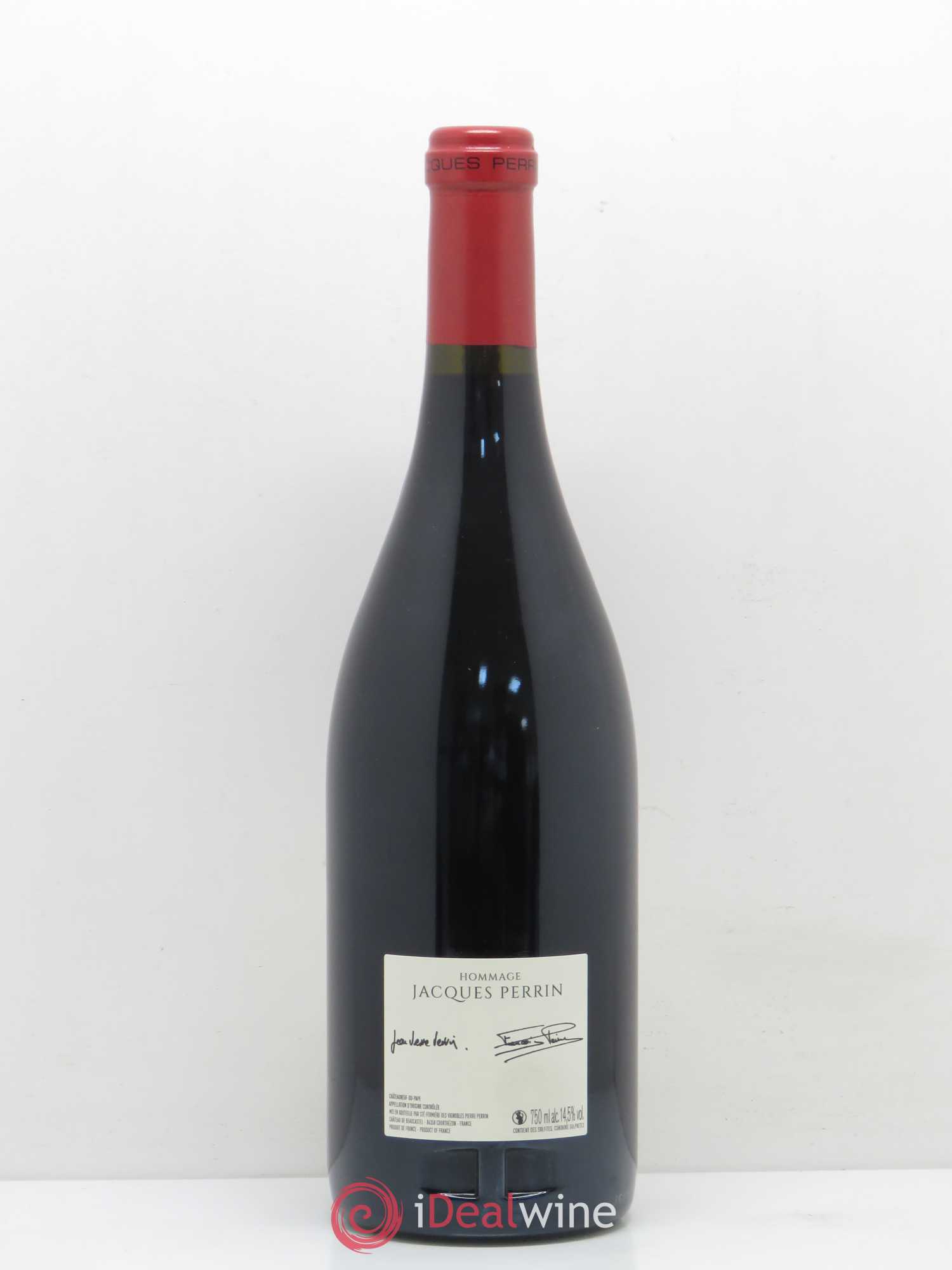 Châteauneuf-du-Pape Château de Beaucastel Hommage à Jacques Perrin Famille Perrin 2016 - Lot of 1 bottle - 1