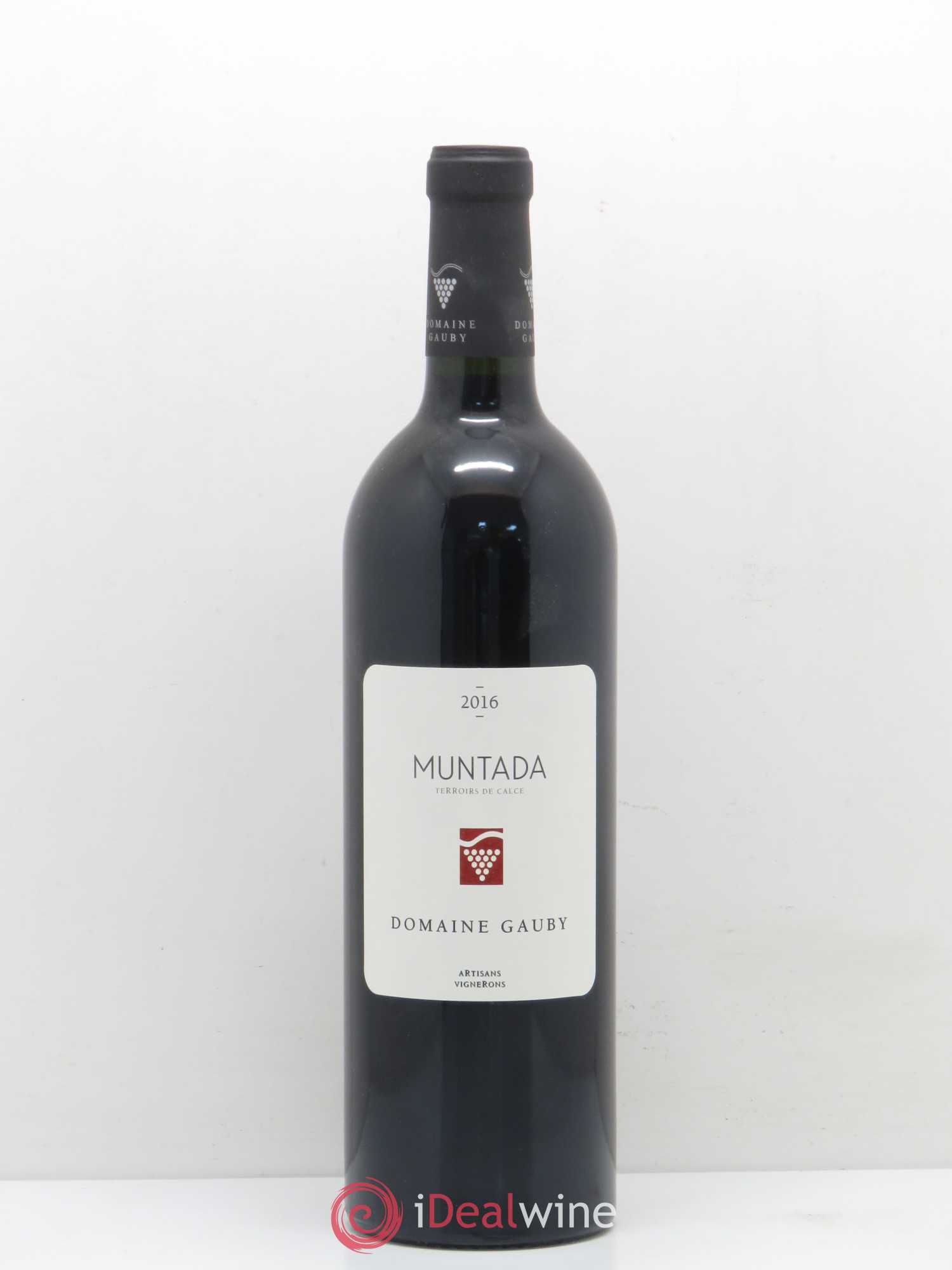 Côtes Catalanes (anciennement Côtes du Roussillon Villages) La Muntada Gauby (Domaine) 2016 - Lot de 1 bouteille - 0