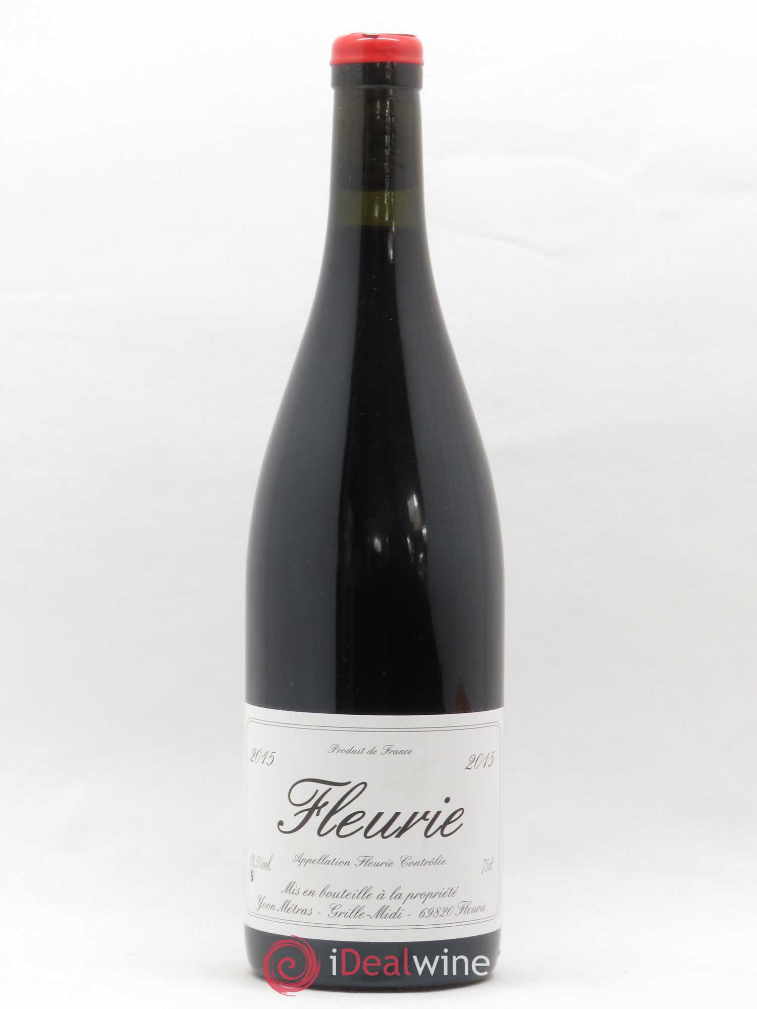 Fleurie Yvon Métras 2015 - Lot de 1 bouteille - 0