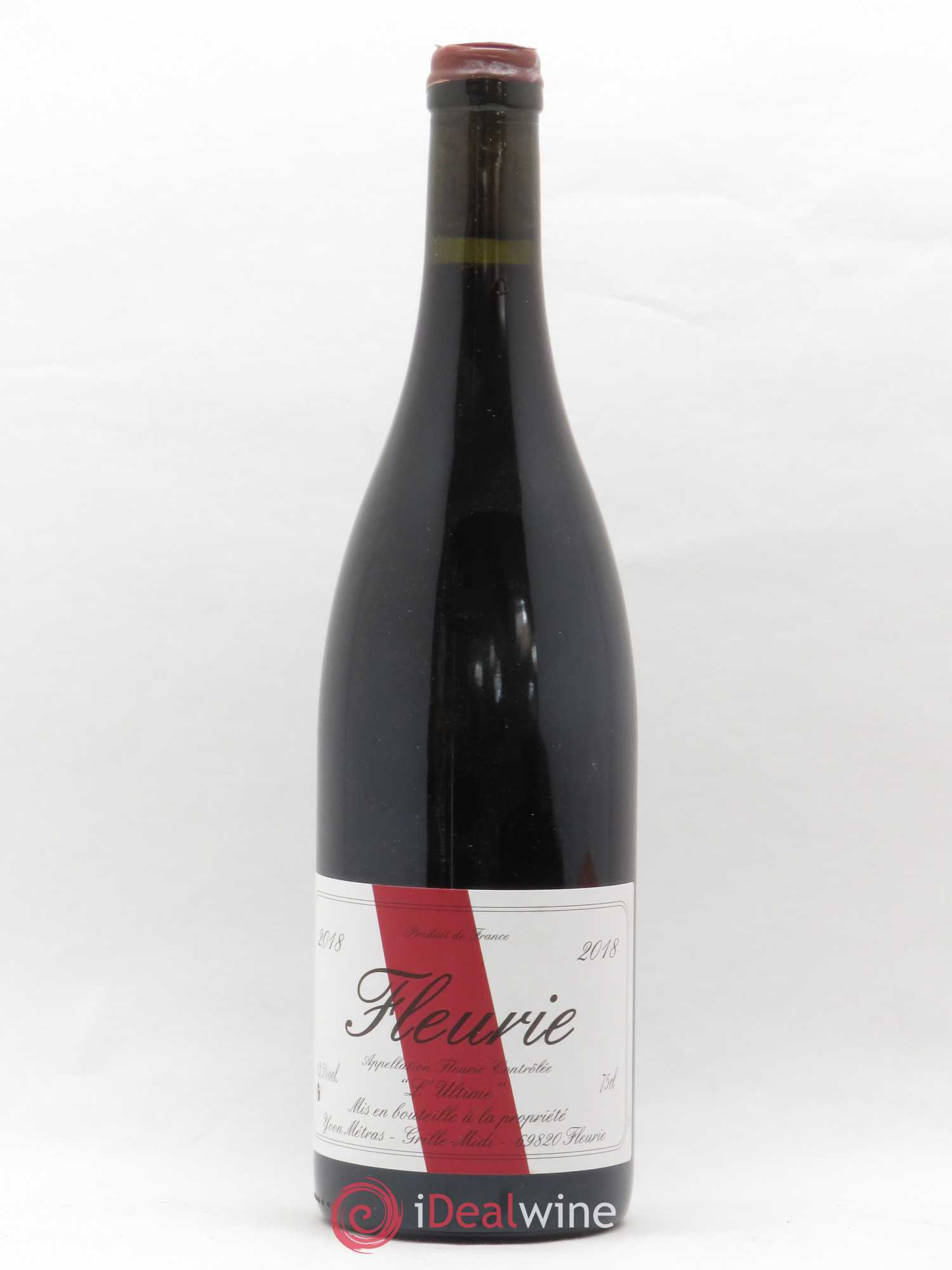 Fleurie l'Ultime Yvon Métras 2018 - Lot of 1 bottle - 0