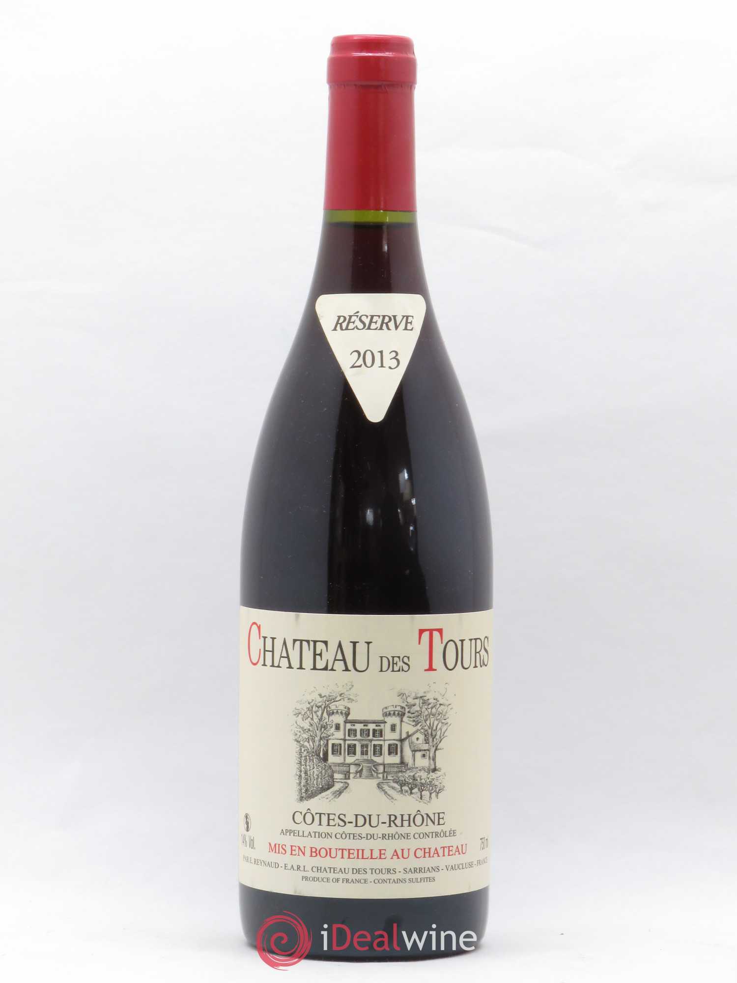 Côtes-du-Rhône Château des Tours Emmanuel Reynaud 2013 - Lot de 1 bouteille - 0