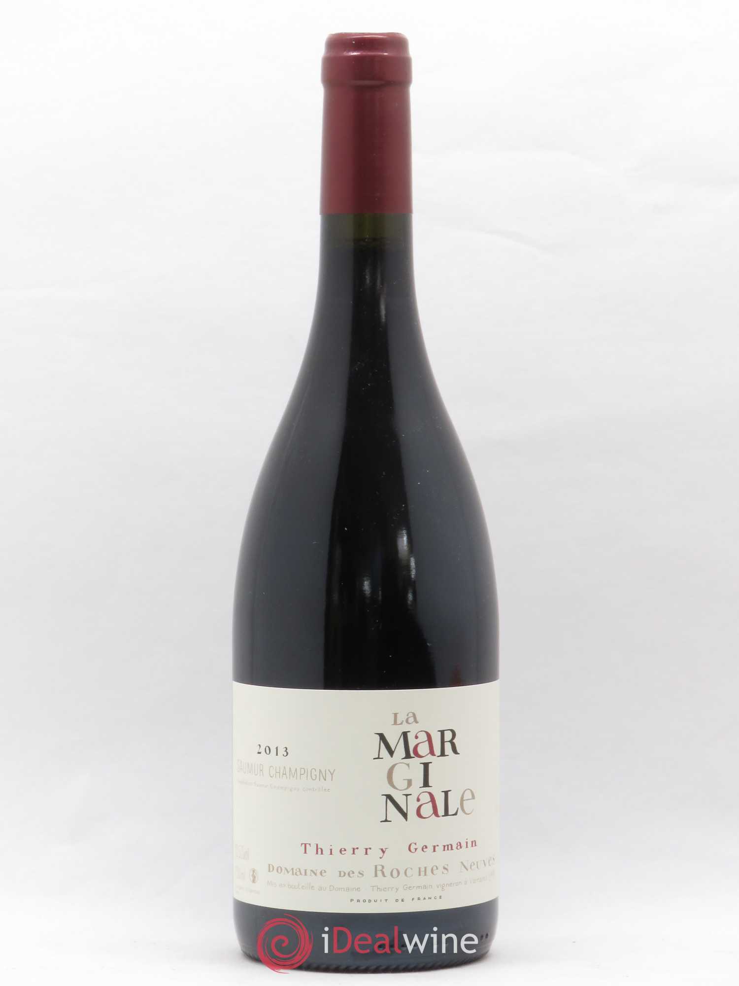 Saumur-Champigny La Marginale Domaine des Roches Neuves - Thierry Germain 2013 - Lot de 1 bouteille - 0