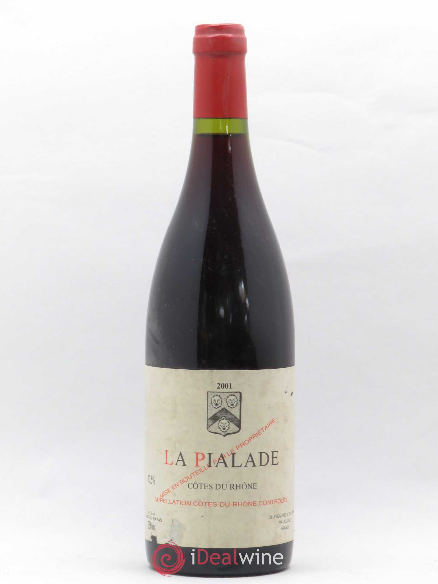 Côtes-du-Rhône La Pialade Emmanuel Reynaud 2001 - Lot de 1 bouteille - 0