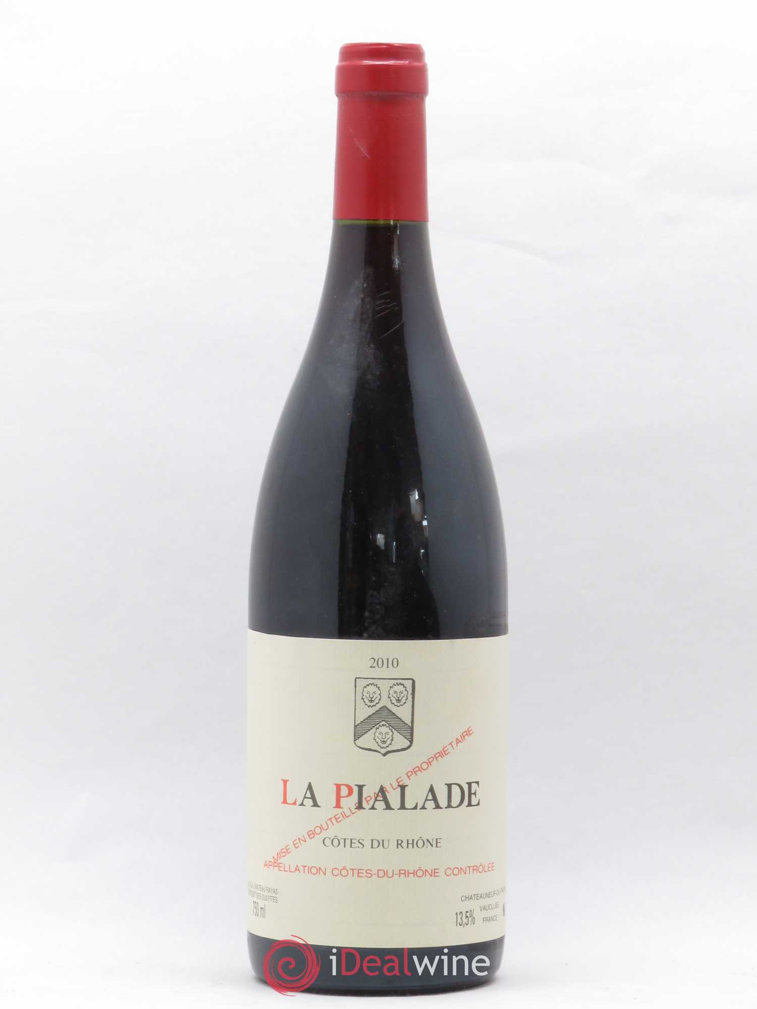 Côtes-du-Rhône La Pialade Emmanuel Reynaud 2010 - Lot de 1 bouteille - 0