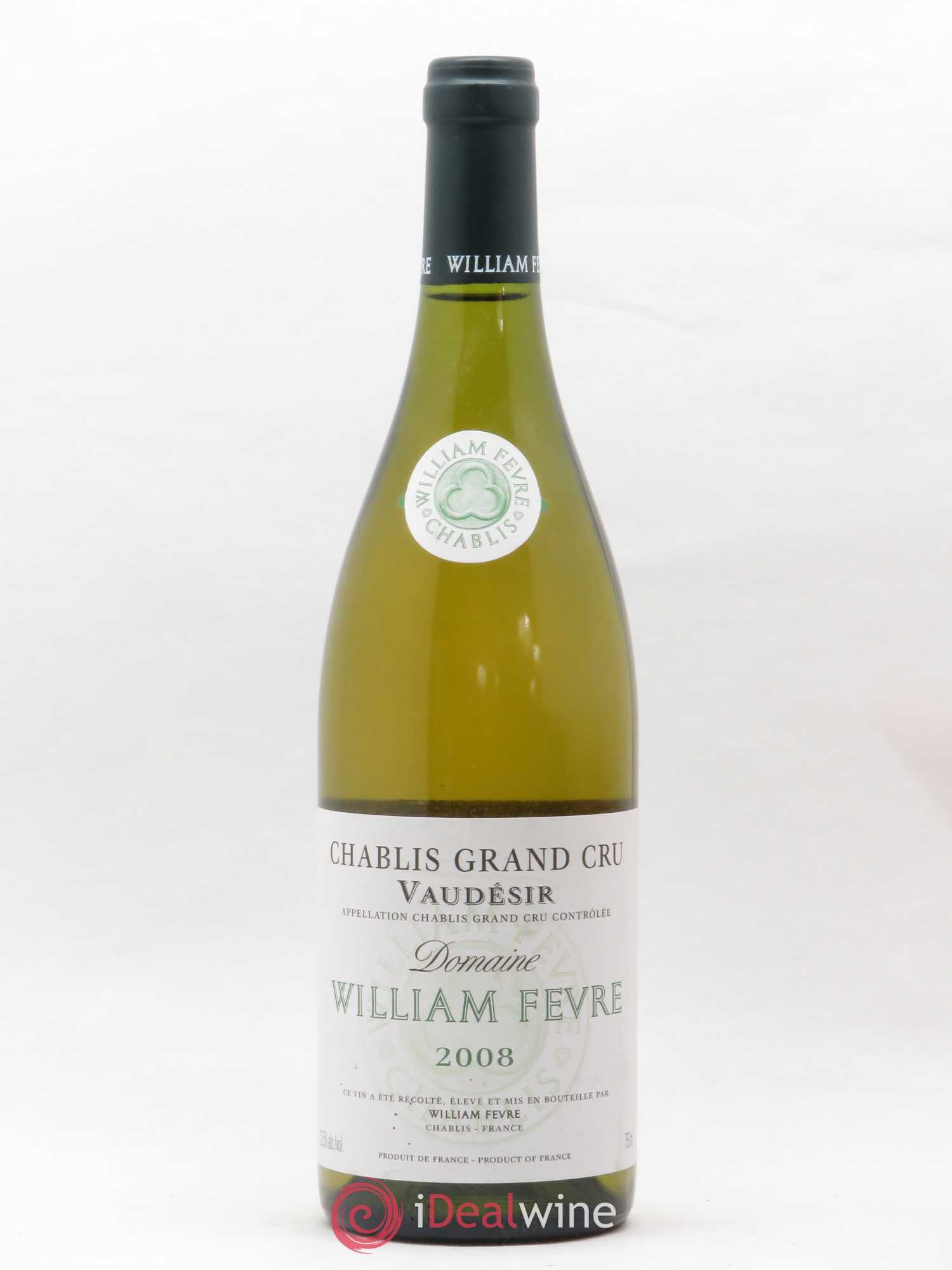 Chablis Grand Cru Vaudésir William Fèvre 2008 - Lot de 1 bouteille - 0