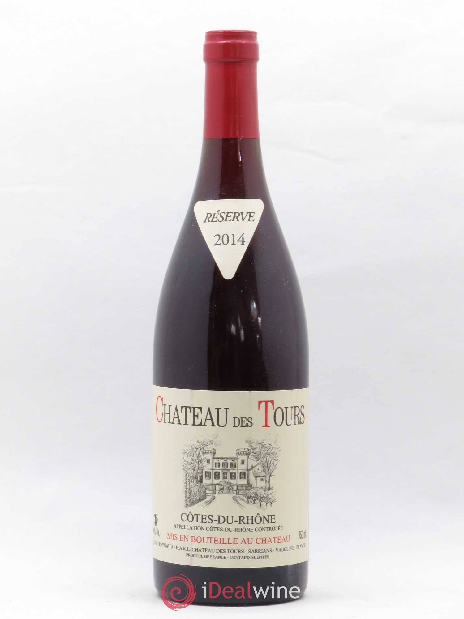 Côtes-du-Rhône Château des Tours Emmanuel Reynaud 2014 - Lot de 1 bouteille - 0