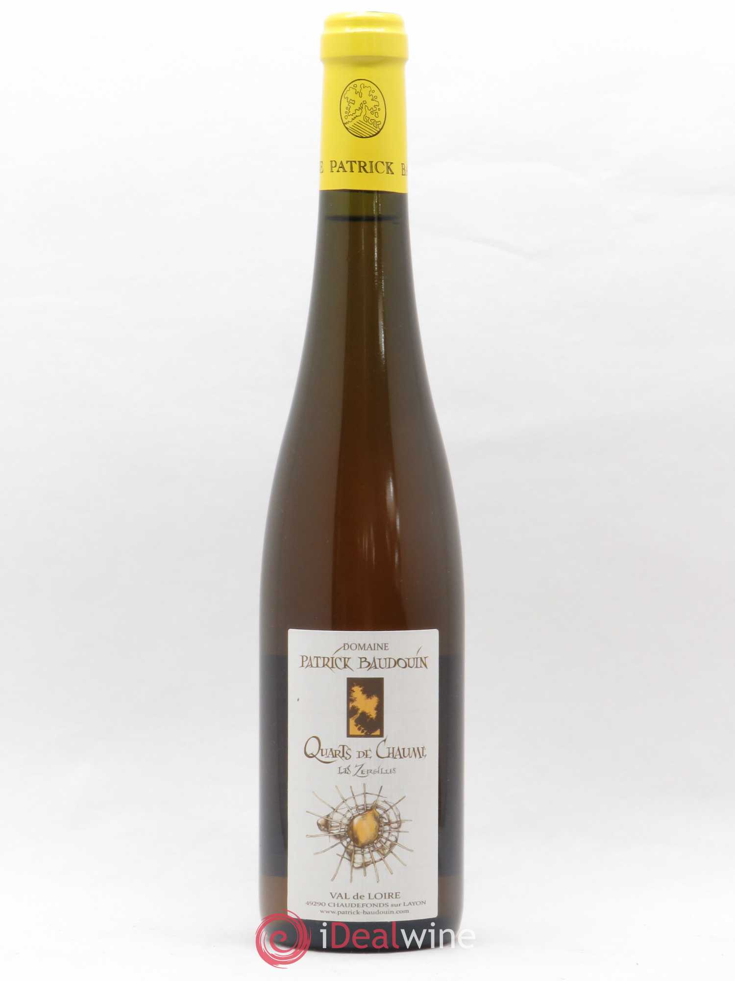 Quarts de Chaume Zersilles Patrick Baudouin 2011 - Lotto di 1 bottiglia - 0