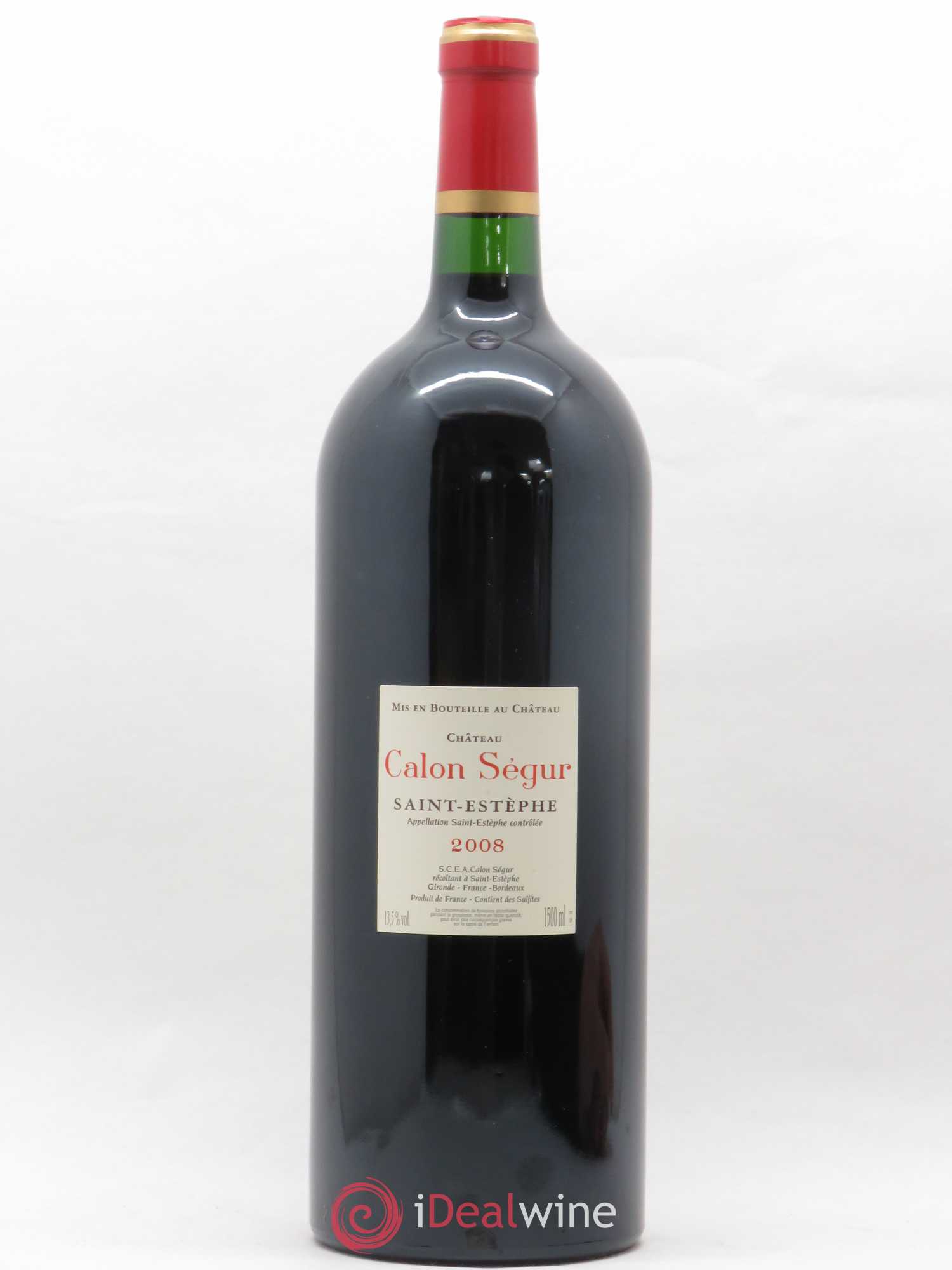 Château Calon Ségur 3ème Grand Cru Classé 2008 - Lot de 1 magnum - 1