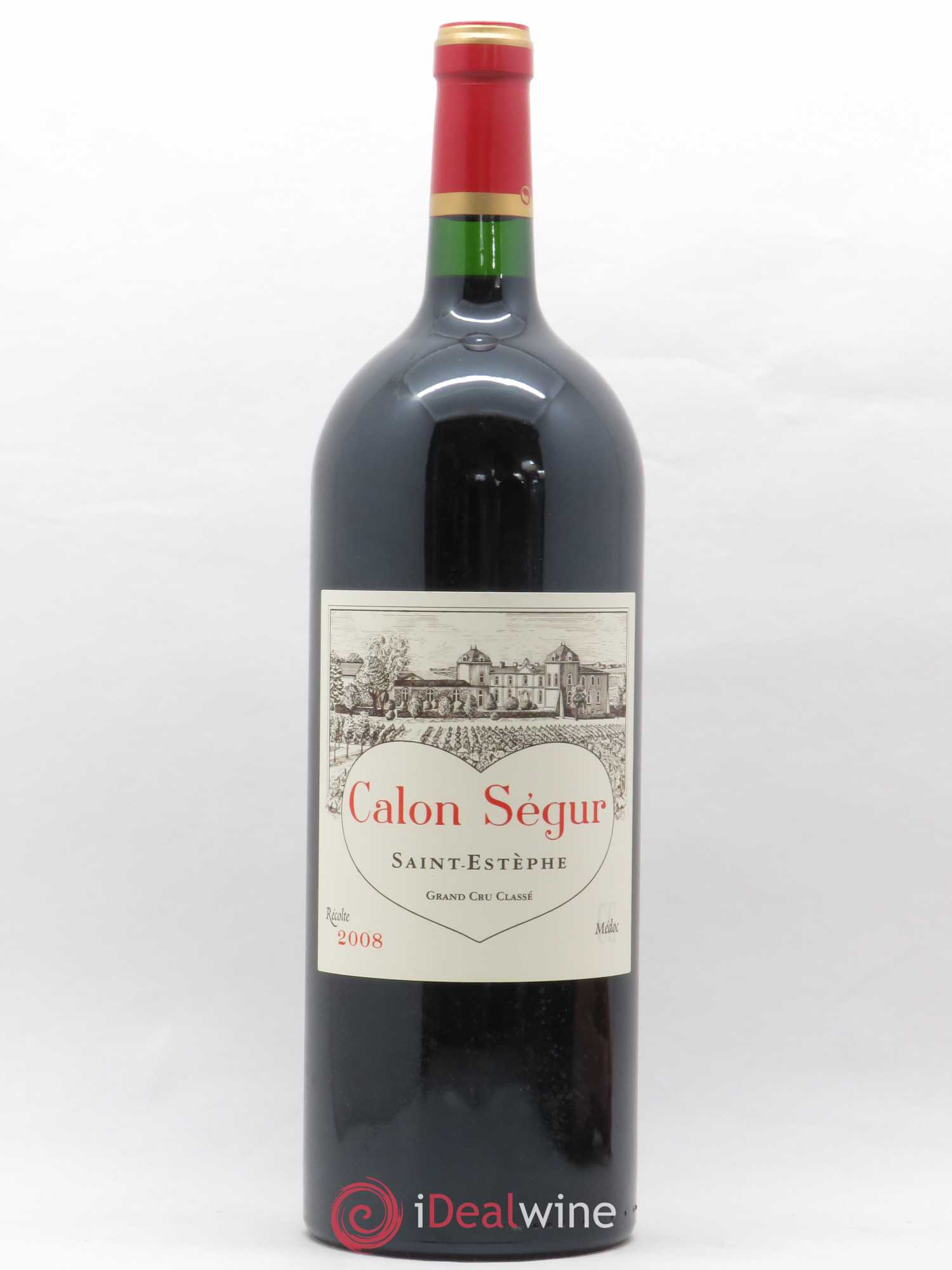 Château Calon Ségur 3ème Grand Cru Classé 2008 - Lot de 1 magnum - 0