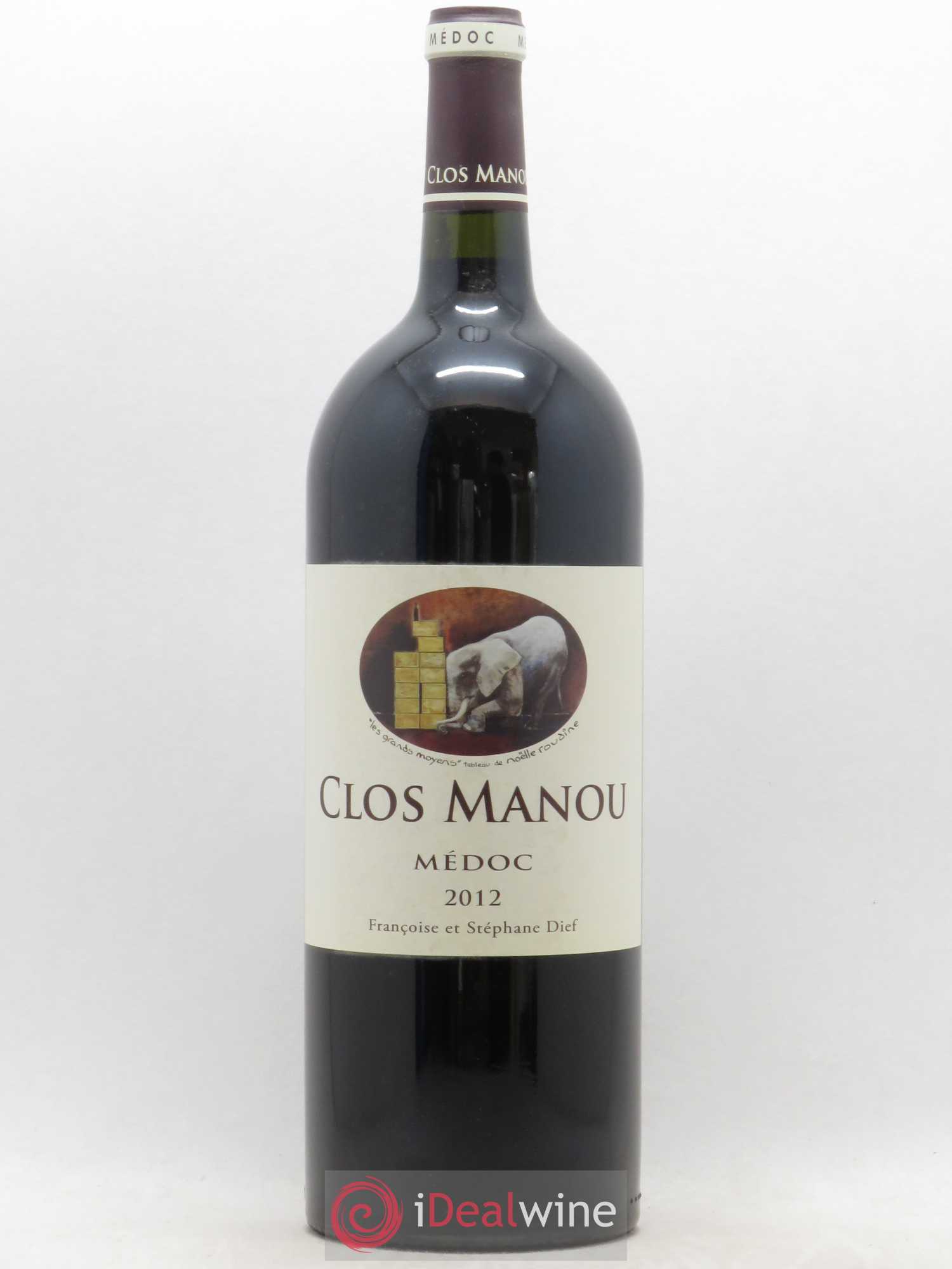 Clos Manou 2012 - Lot de 1 magnum - 0