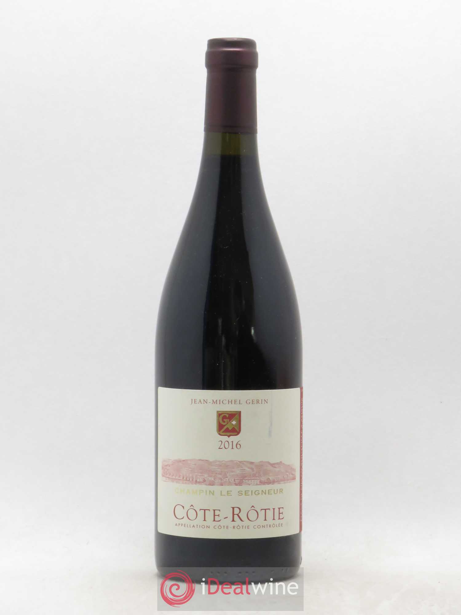 Côte-Rôtie Champin Le Seigneur Jean-Michel Gerin 2016 - Lot de 1 bouteille - 0
