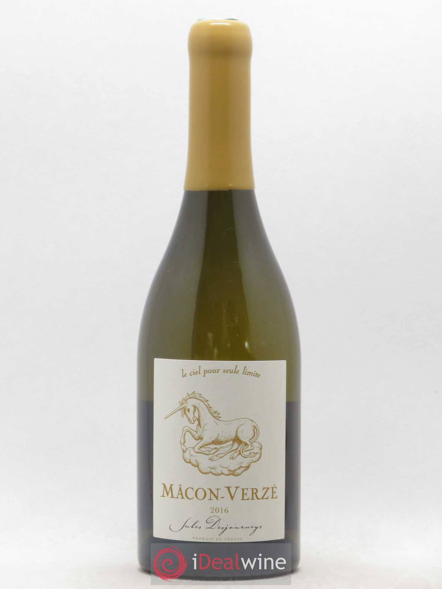 Mâcon-Verzé Jules Desjourneys 2016 - Lot de 1 bouteille - 0