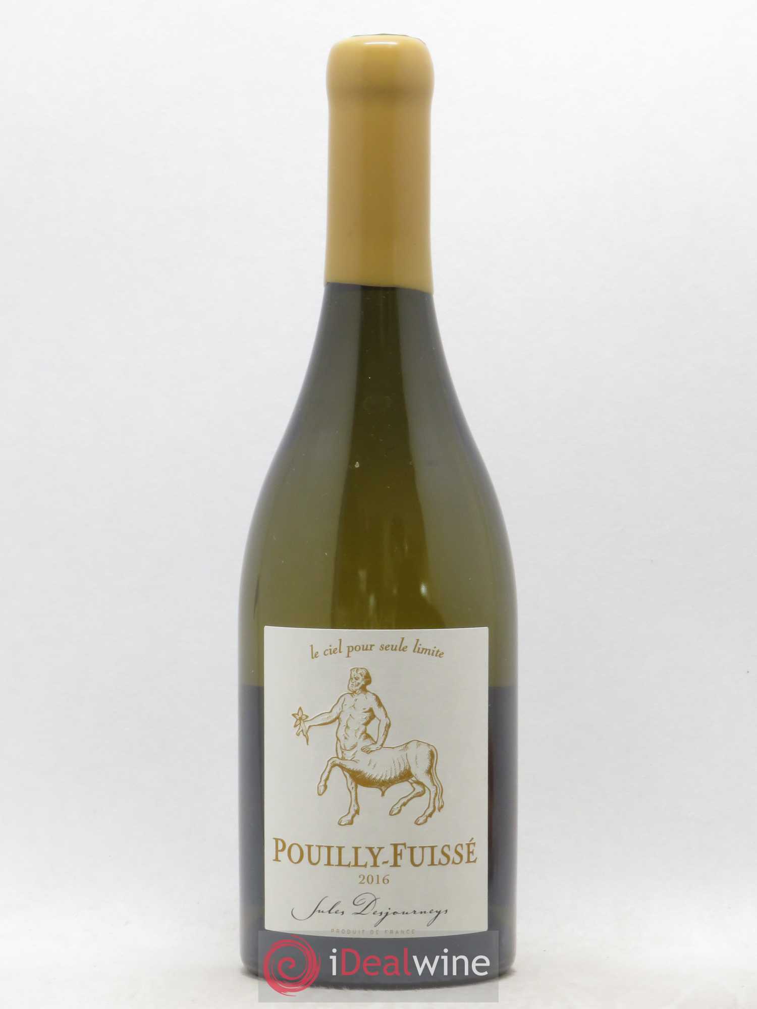 Pouilly-Fuissé Jules Desjourneys 2016 - Lot de 1 bouteille - 0