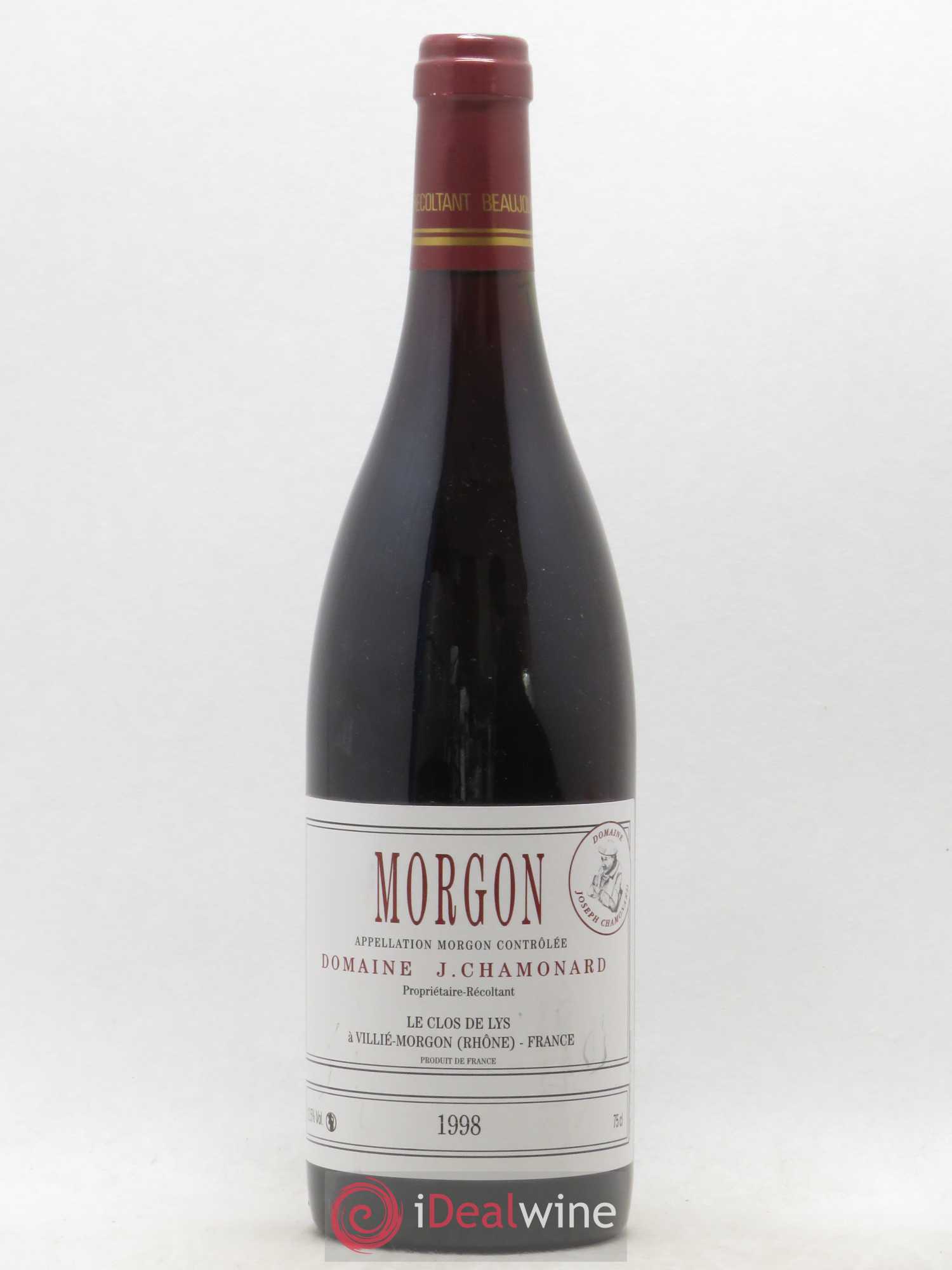 Morgon Joseph Chamonard (Domaine) 1998 - Lot de 1 bouteille - 0