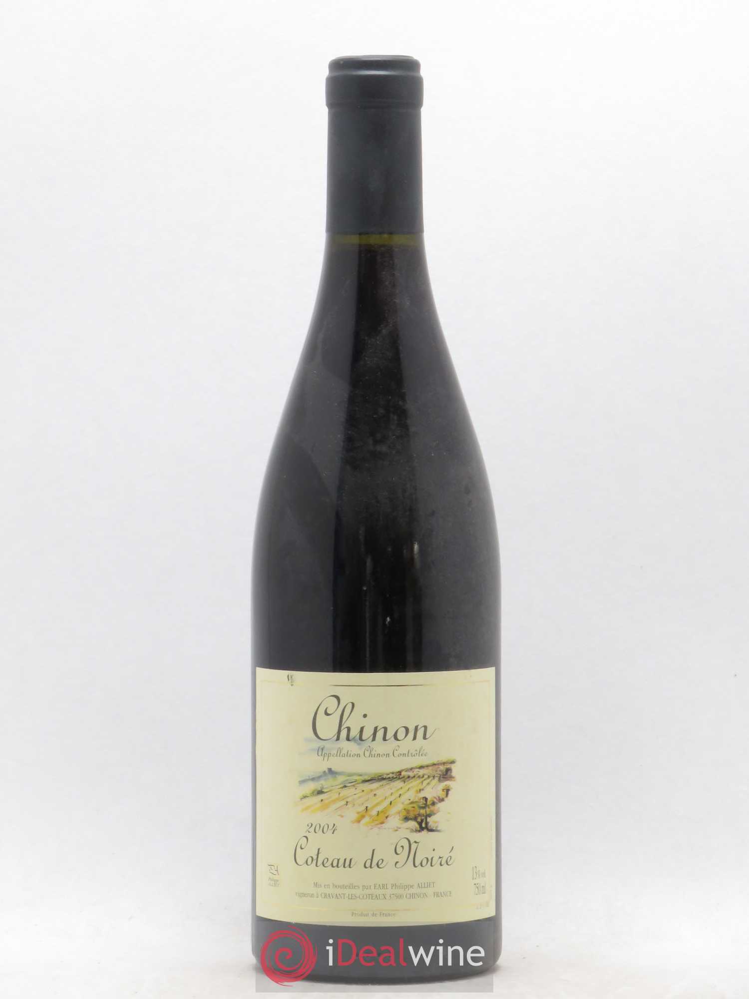 Chinon Coteau de Noiré Philippe Alliet 2004 - Lot de 1 bouteille - 0