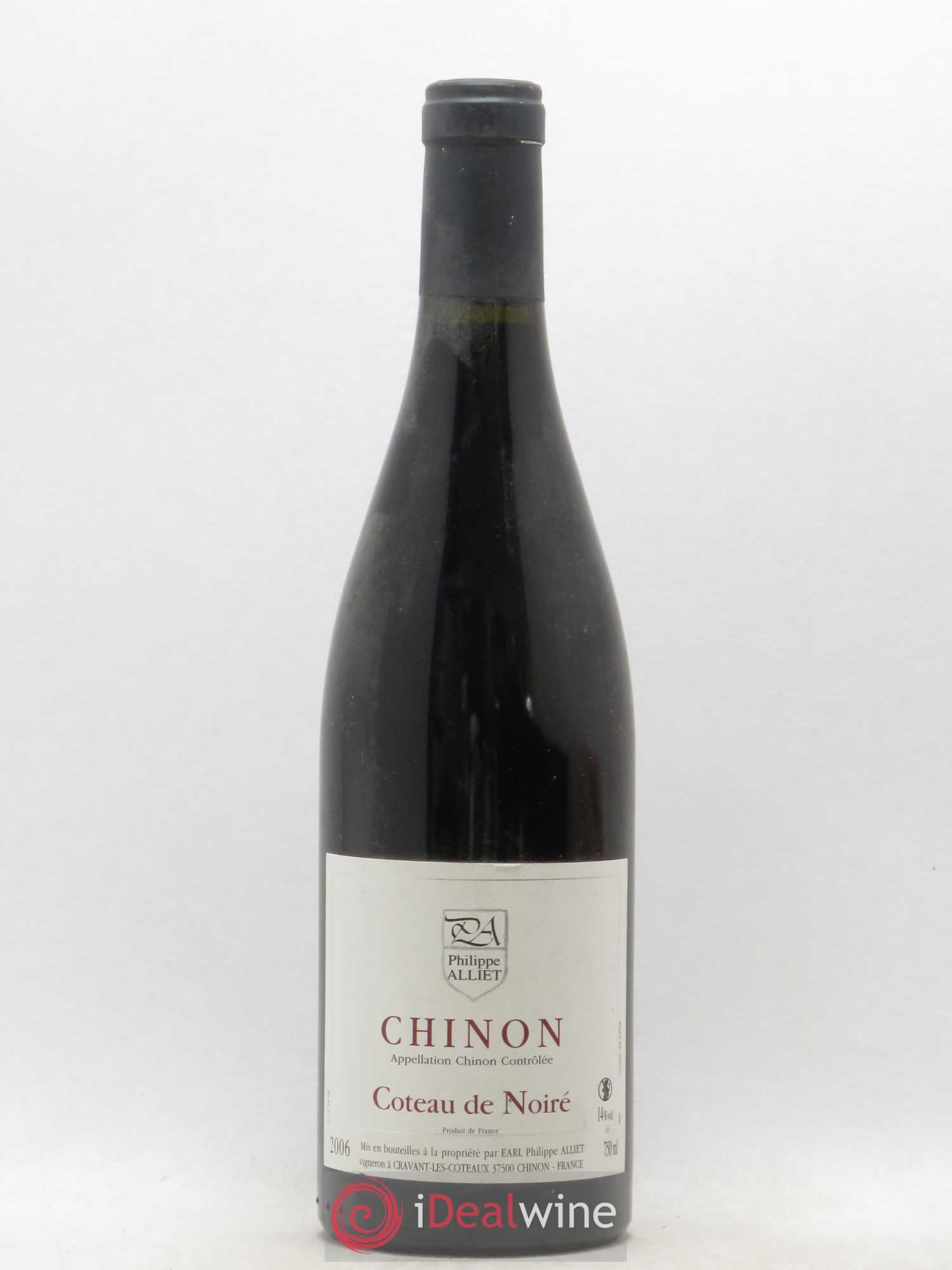 Chinon Coteau de Noiré Philippe Alliet (sans prix de réserve) 2006 - Lot de 1 bouteille - 0