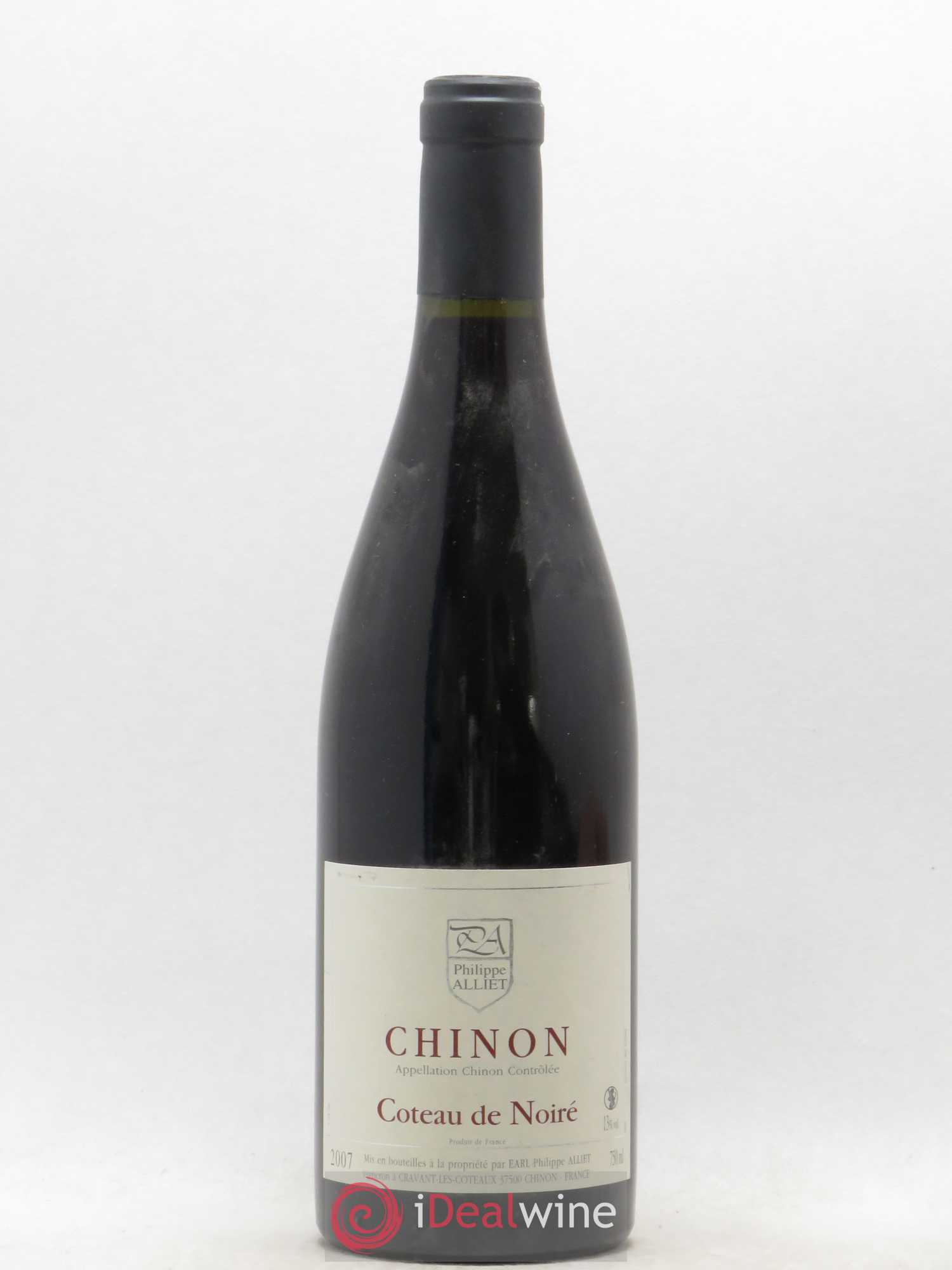 Chinon Coteau de Noiré Philippe Alliet 2007 - Lot de 1 bouteille - 0