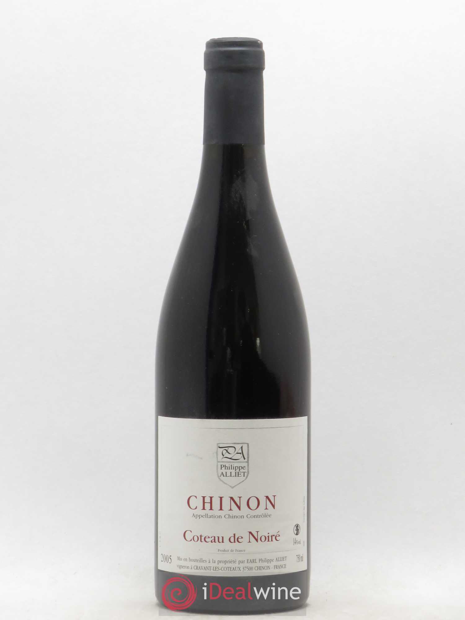 Chinon Coteau de Noiré Philippe Alliet 2005 - Lot de 1 bouteille - 0