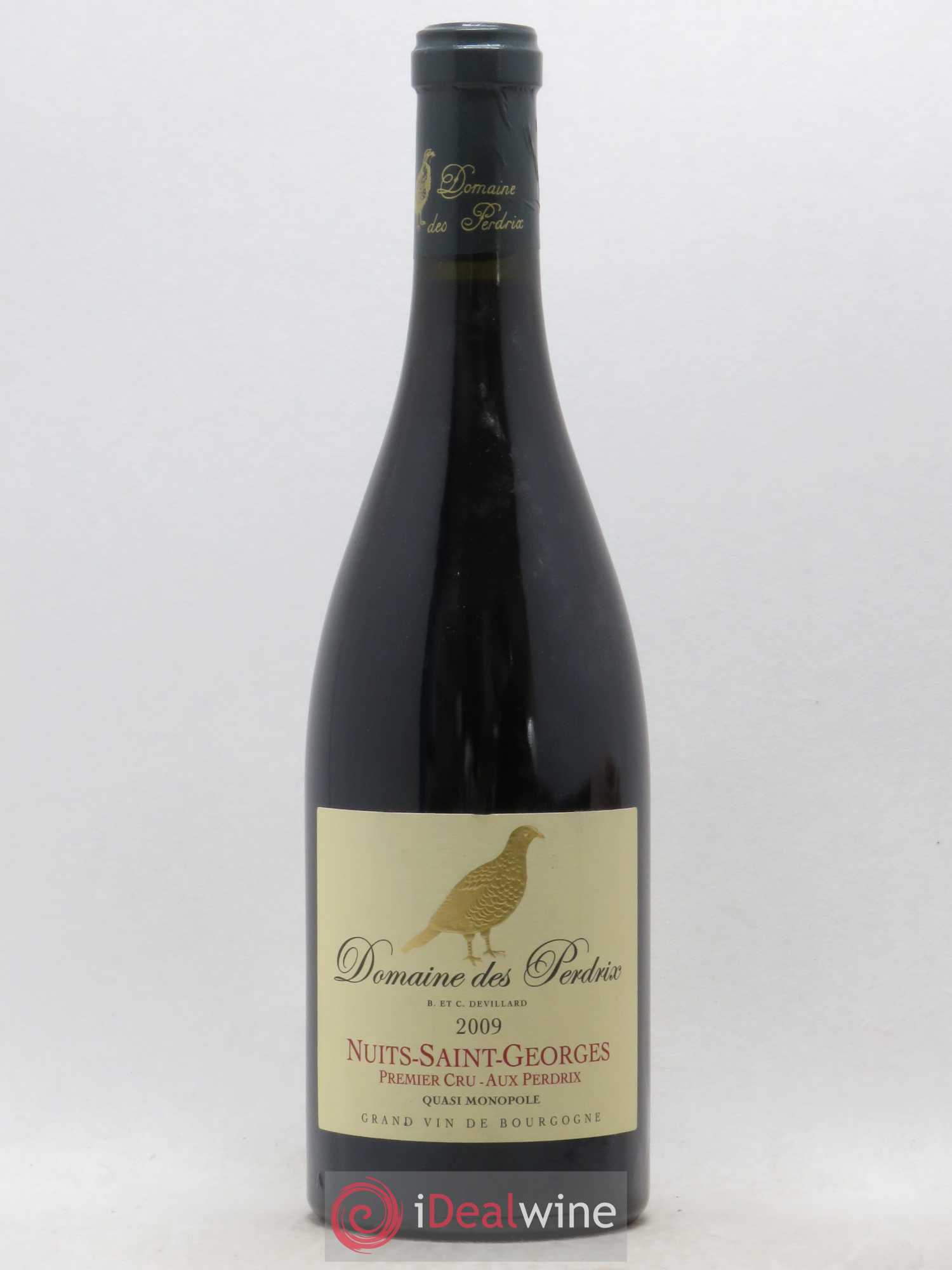 Nuits-Saint-Georges 1er Cru Aux Perdrix Perdrix (Domaine des) 2009 - Lot de 1 bouteille - 0