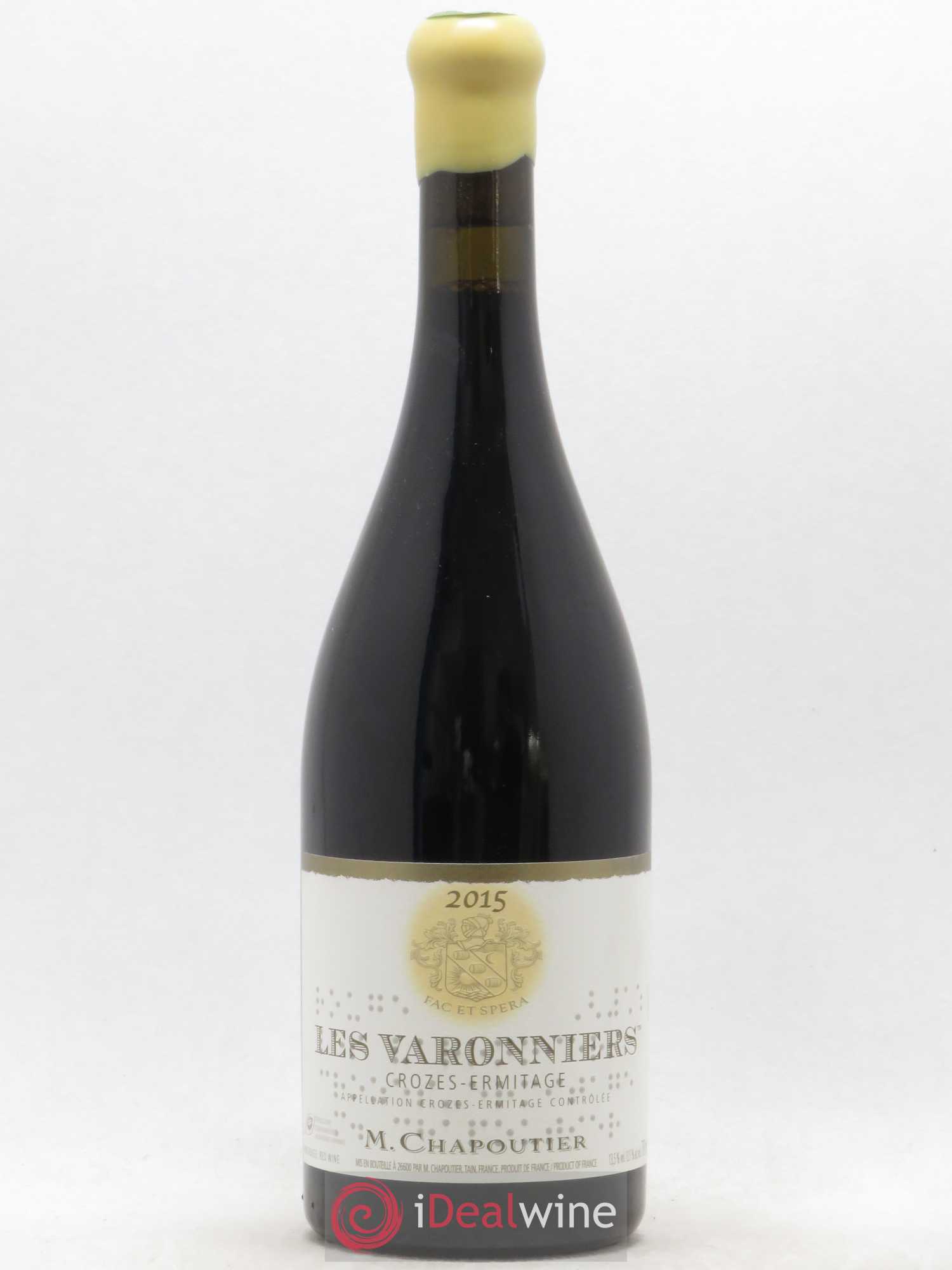 Crozes-Hermitage Les Varonniers Chapoutier 2015 - Lot de 1 bouteille - 0