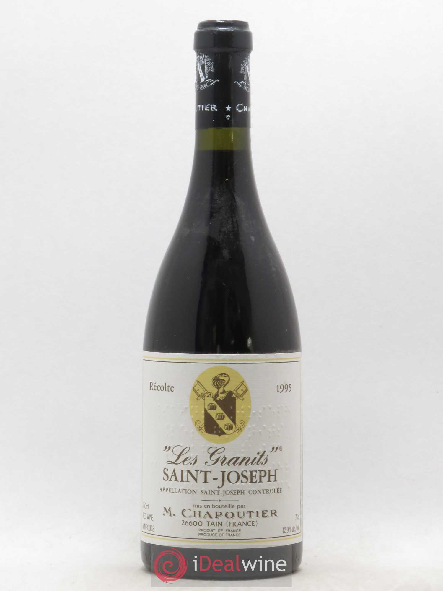 Saint-Joseph Les Granits Chapoutier 1995 - Lot de 1 bouteille - 0