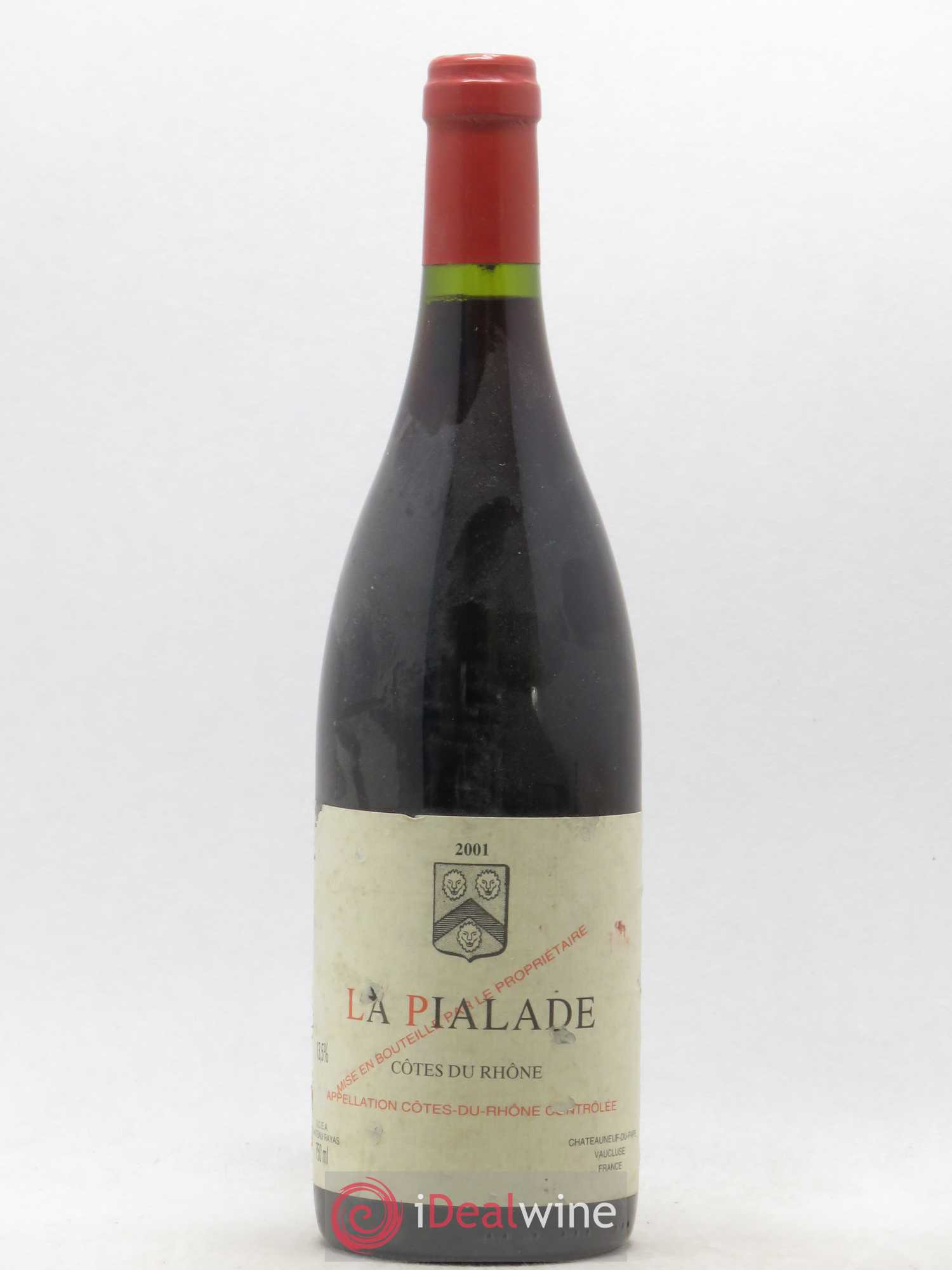 Côtes-du-Rhône La Pialade Emmanuel Reynaud 2001 - Lot de 1 bouteille - 0