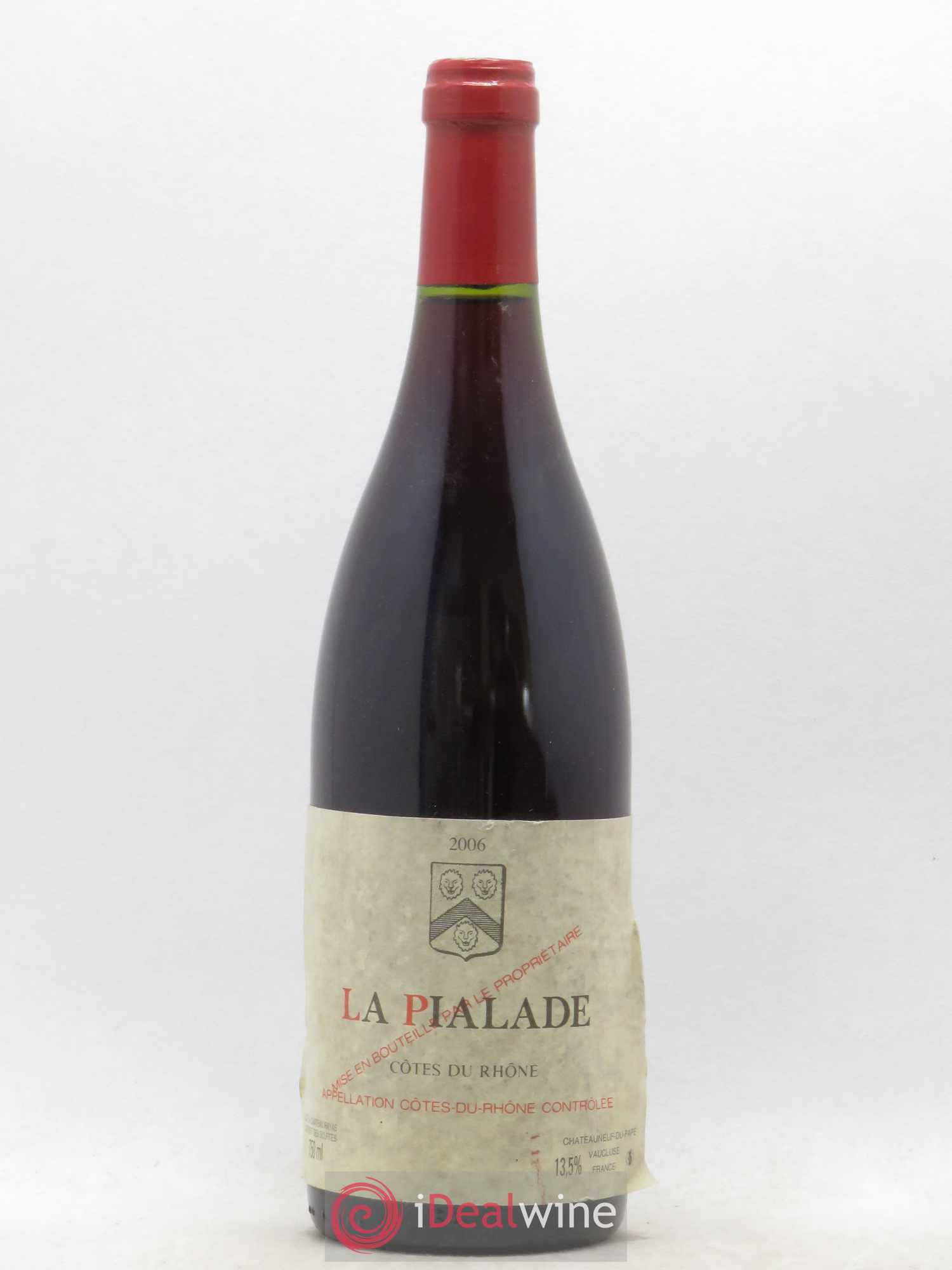 Côtes-du-Rhône La Pialade Emmanuel Reynaud 2006 - Lot de 1 bouteille - 0