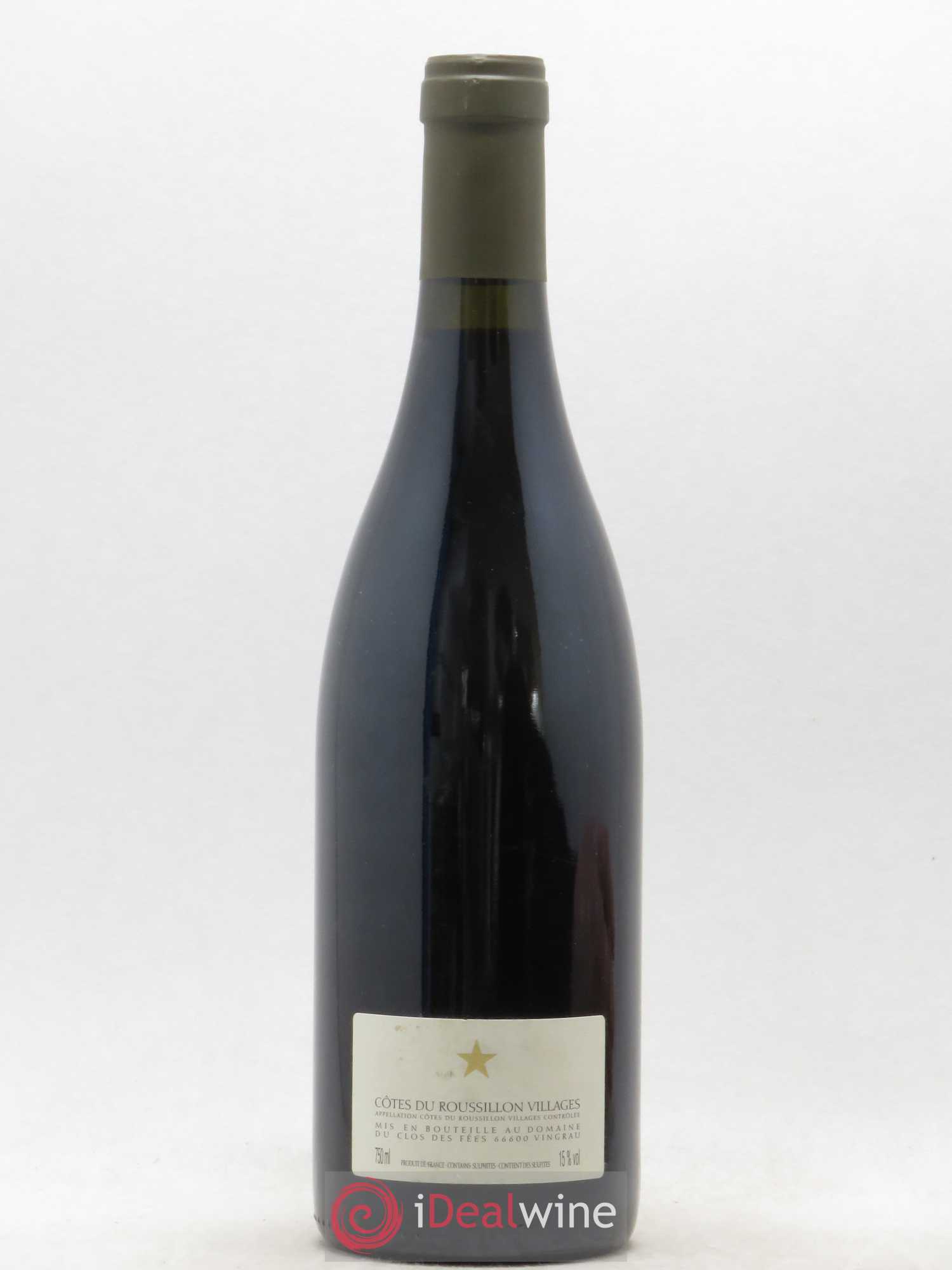 Côtes du Roussillon Villages Clos des Fées Hervé Bizeul 2005 - Lot de 1 bouteille - 1