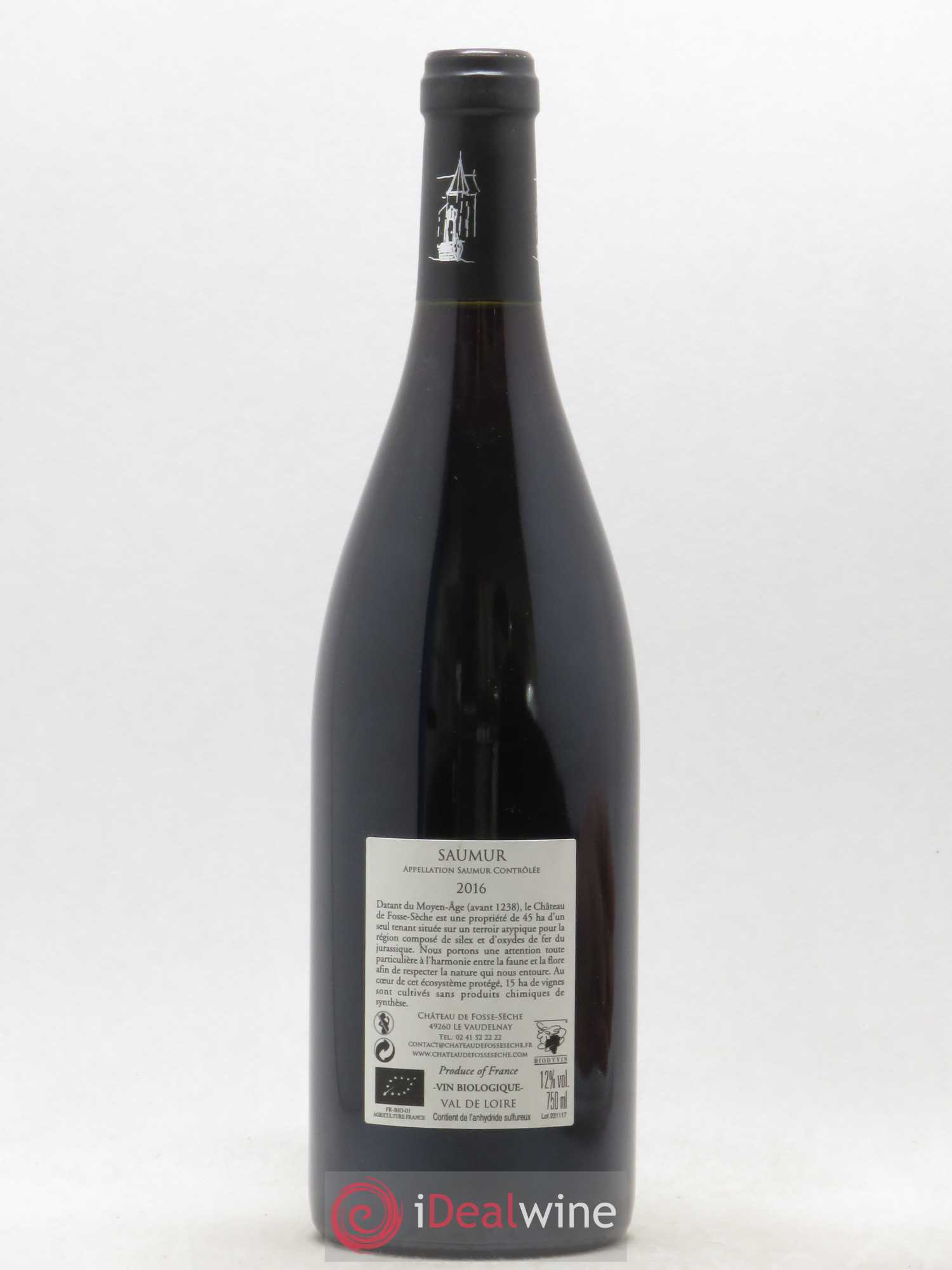 Saumur Gondwana Château de Fosse Sèche 2016 - Posten von 1 Flasche - 1